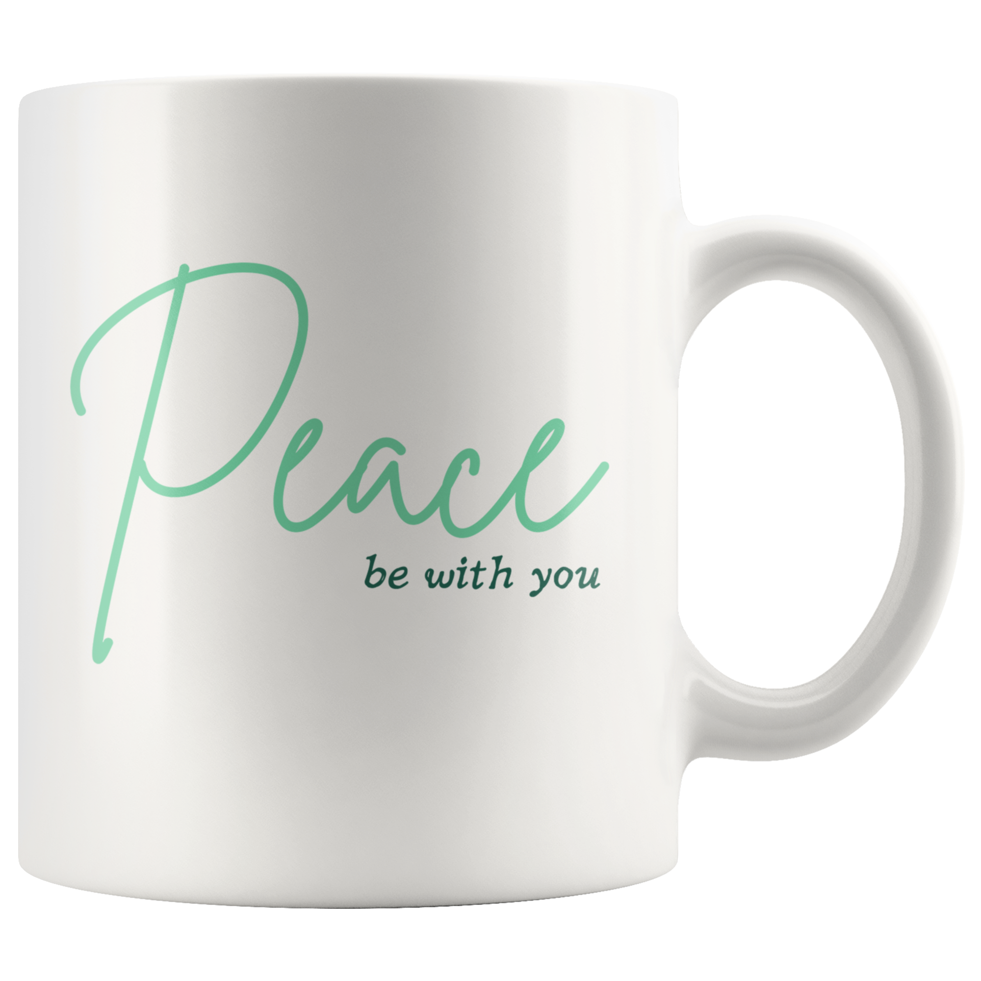 Peace Be With You Mug Set