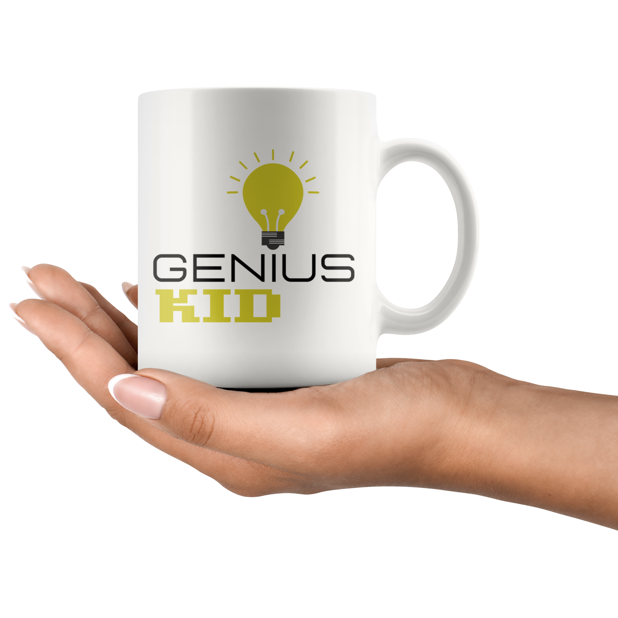 Genius Mom & Genius Kid 11oz+15oz Mug Set