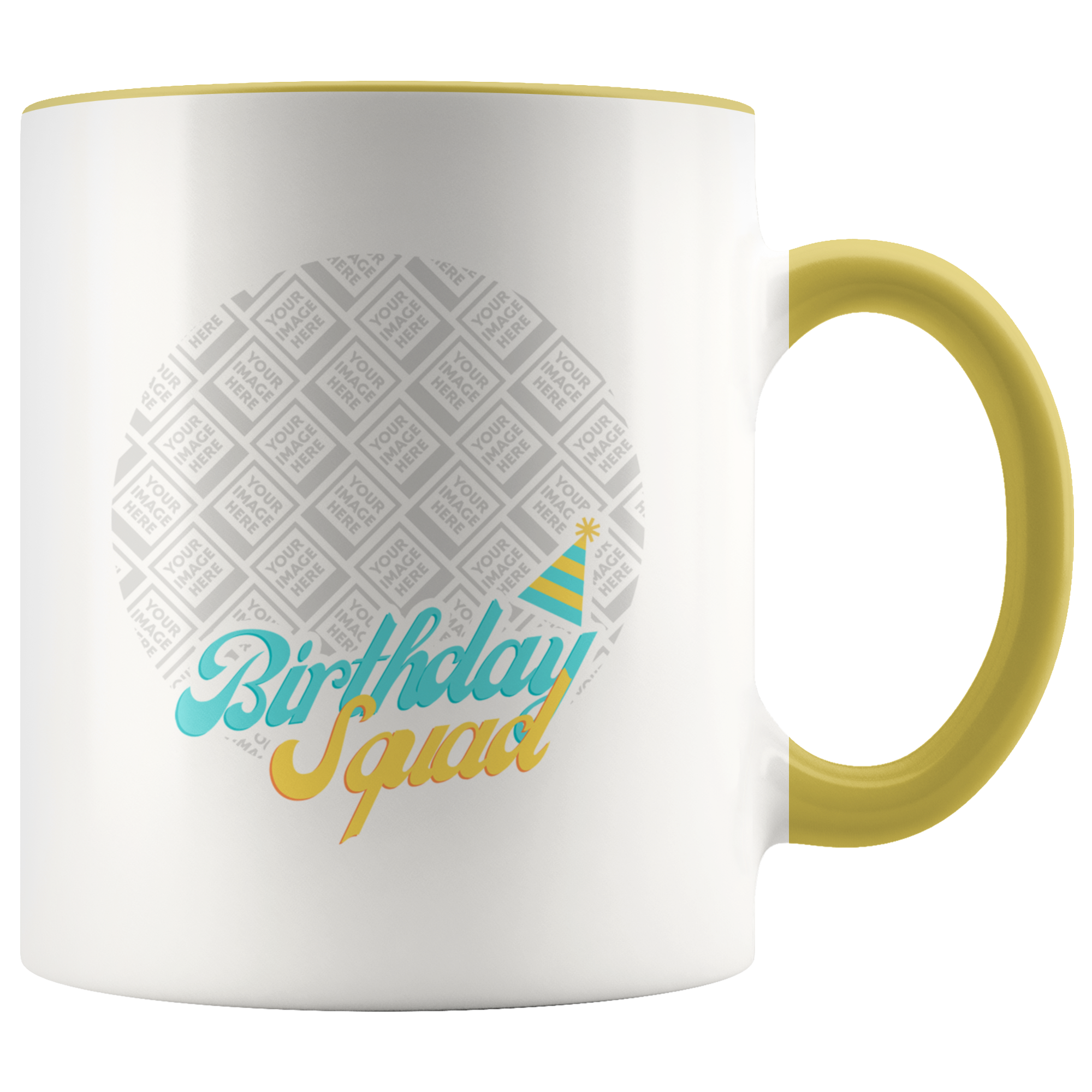 Birthday Squad Celebration Team Personalized Mug