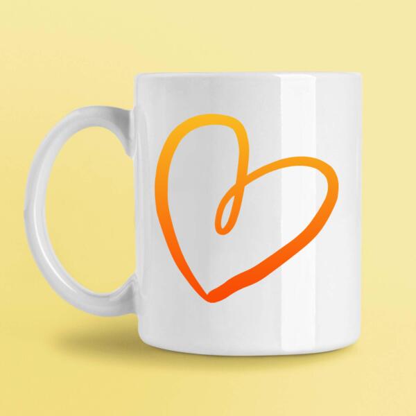 Heart Name Mug
