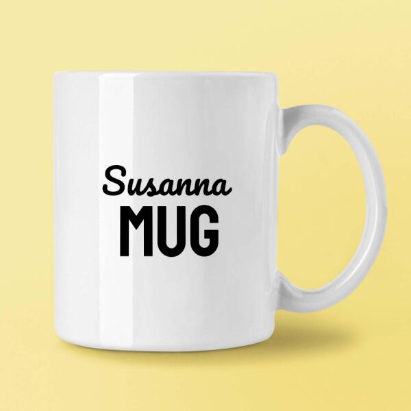 Heart Name Mug