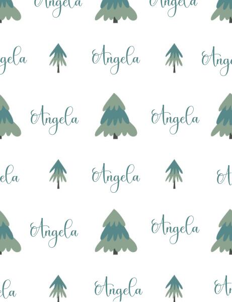 Adorable Forest Personalized Swaddle Blanket