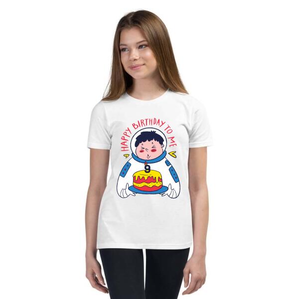 Astronaut Birthday Cake Personalized T-Shirt