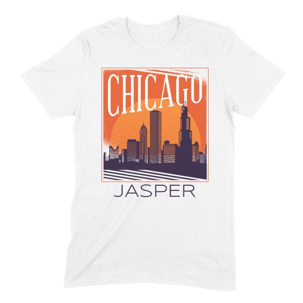 Chicago Personalized Name T-Shirt