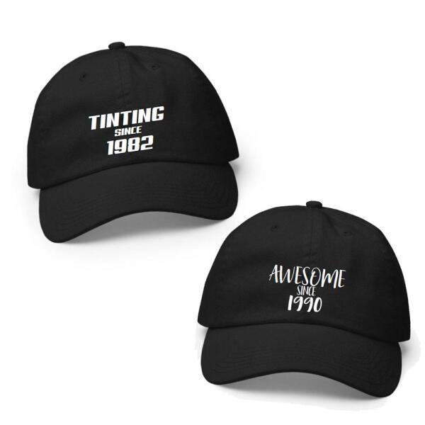 Doing It Since Personalized Embroidered Hat