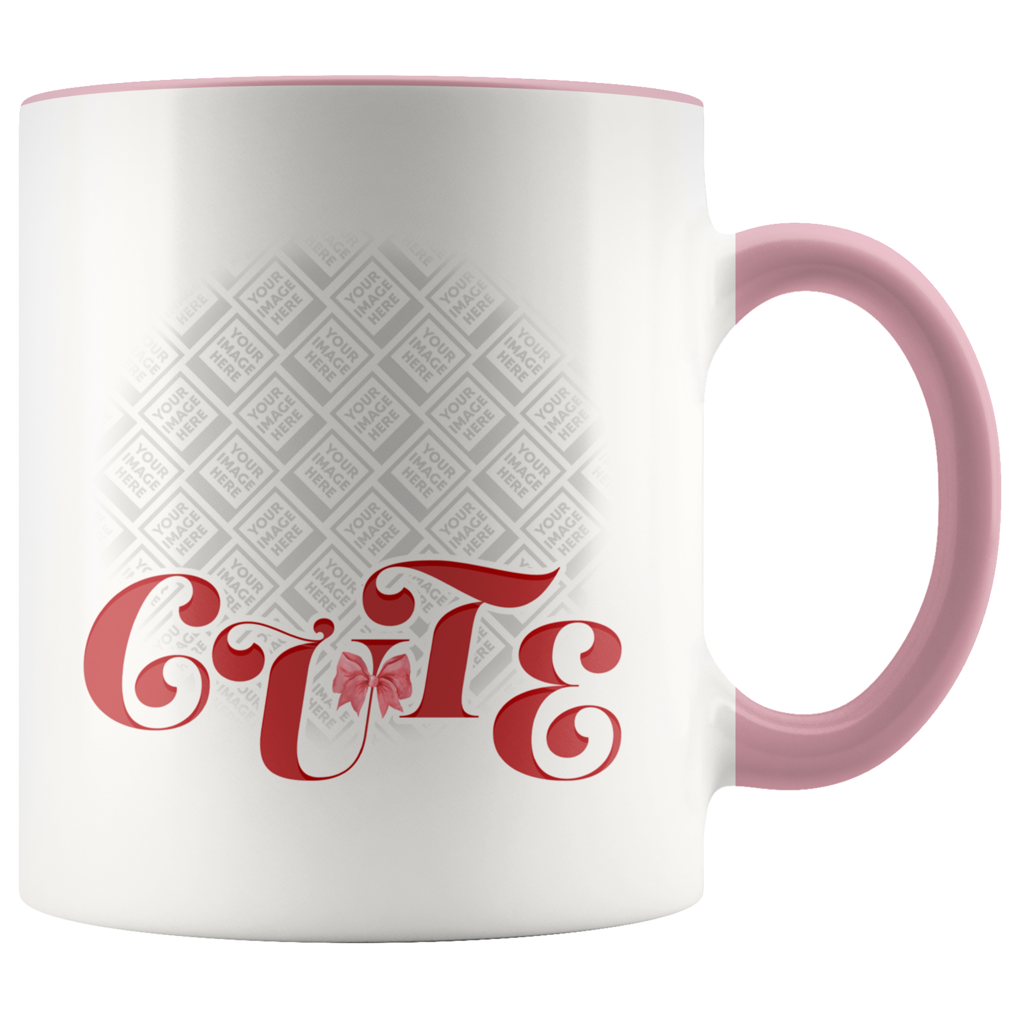 Cute with Ribbon Personalized Mug