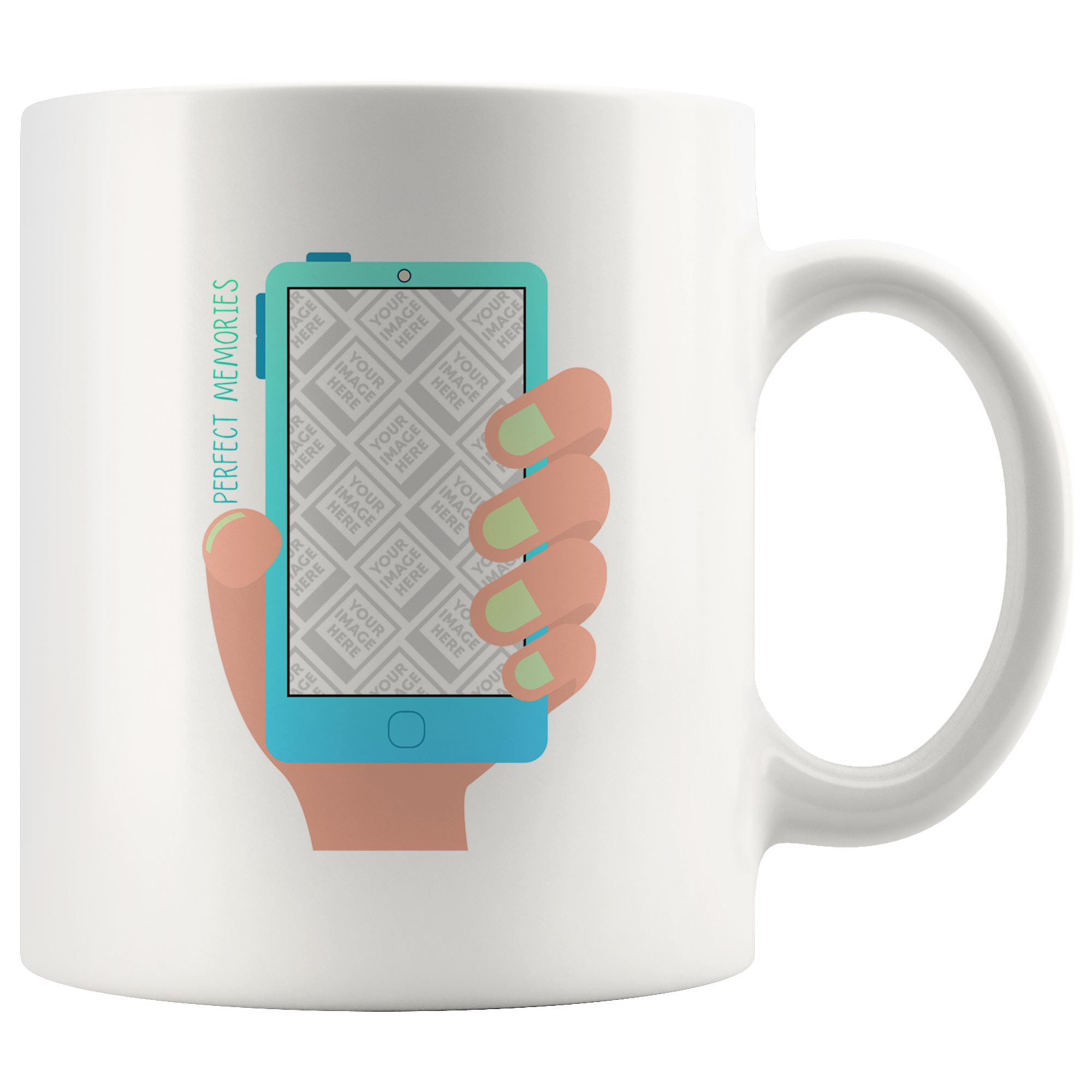 Perfect Memories Travel Vacation Personalized Mug