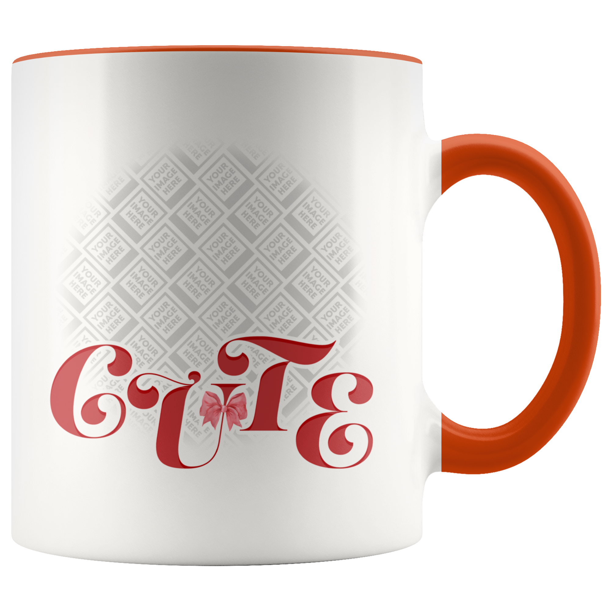 Cute with Ribbon Personalized Mug