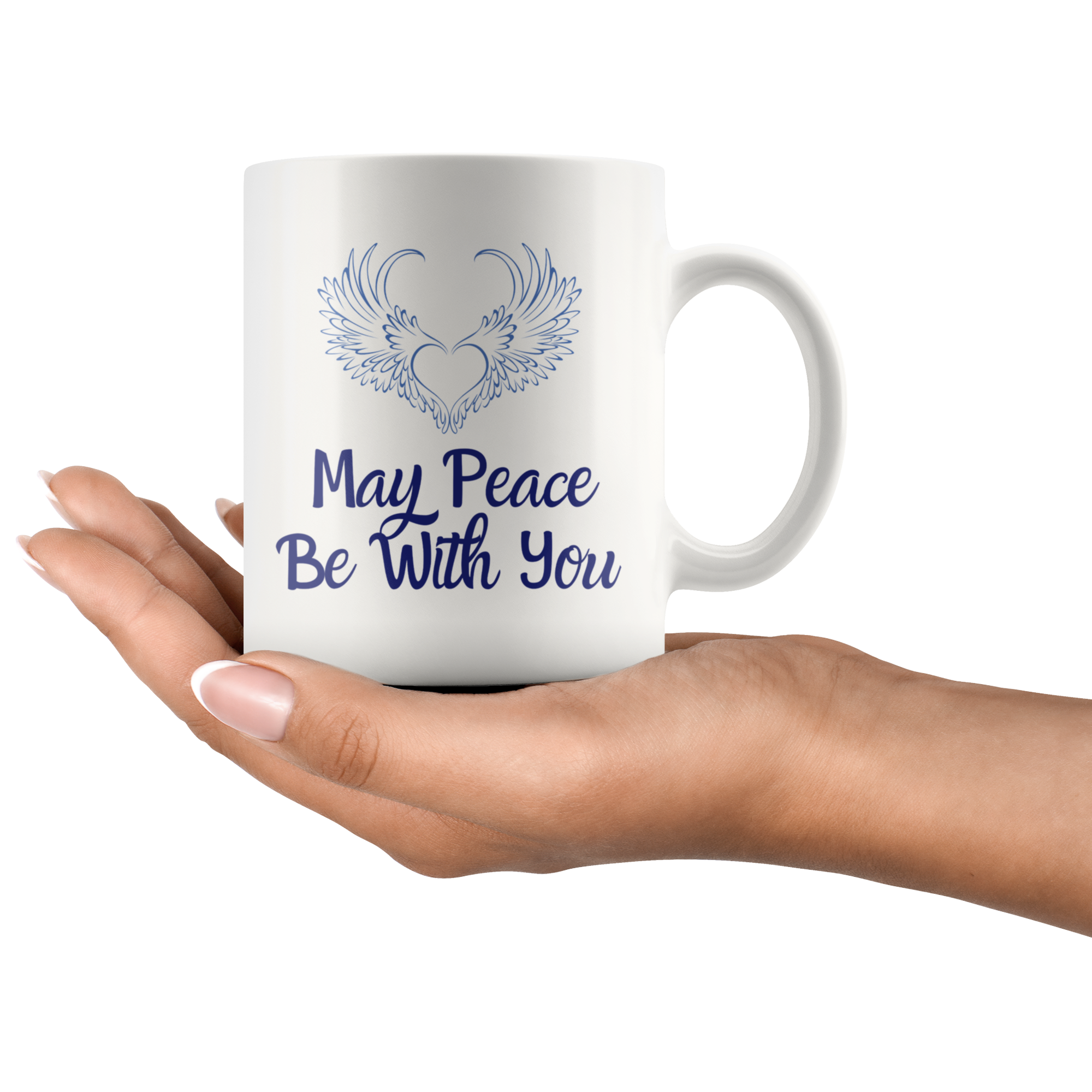 May Peace Be With You Wings Mug Set