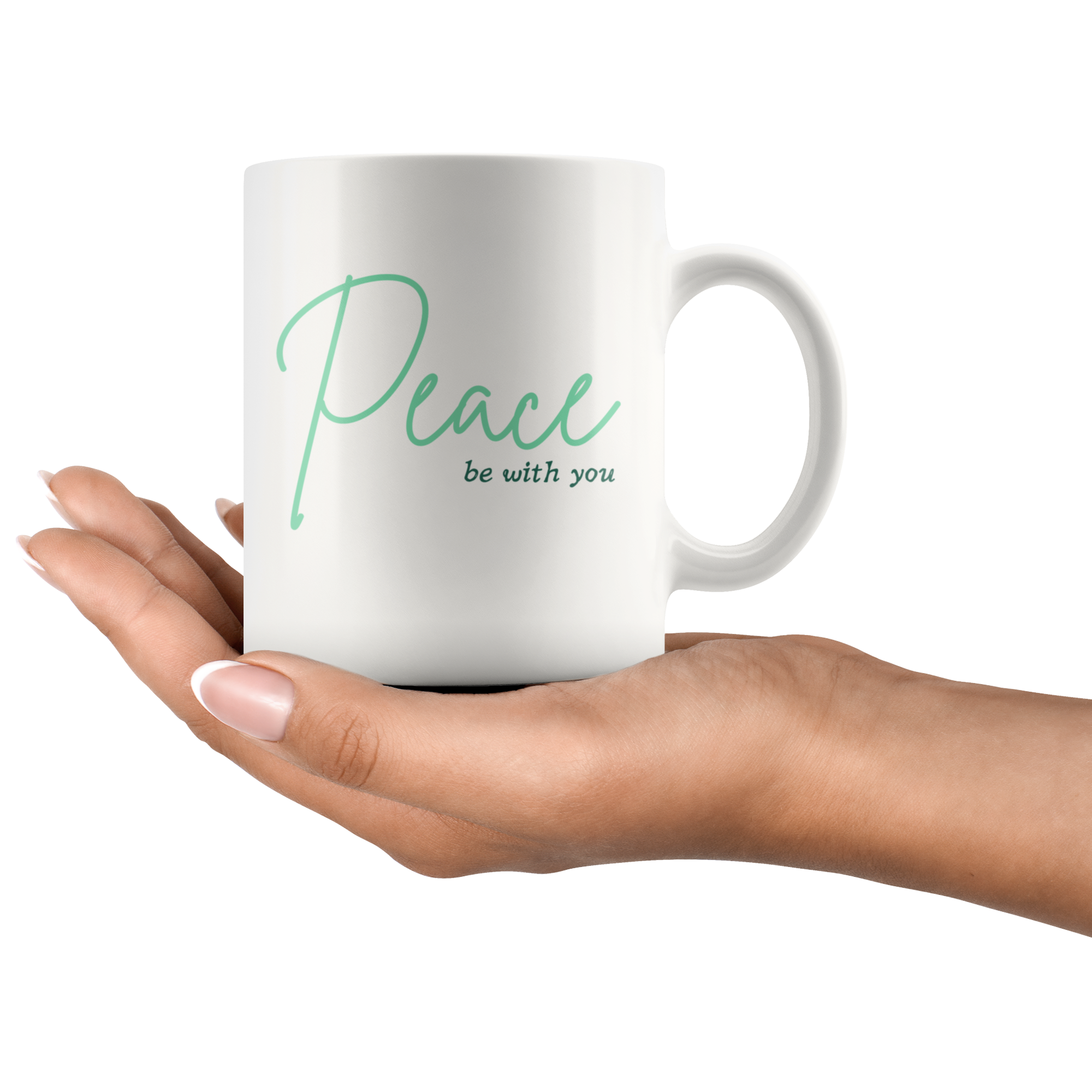 Peace Be With You Mug Set
