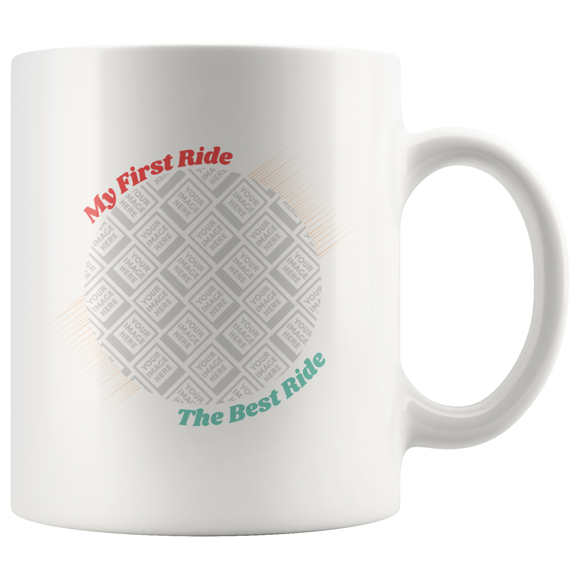 My First Ride The Best Ride Personalized Mug
