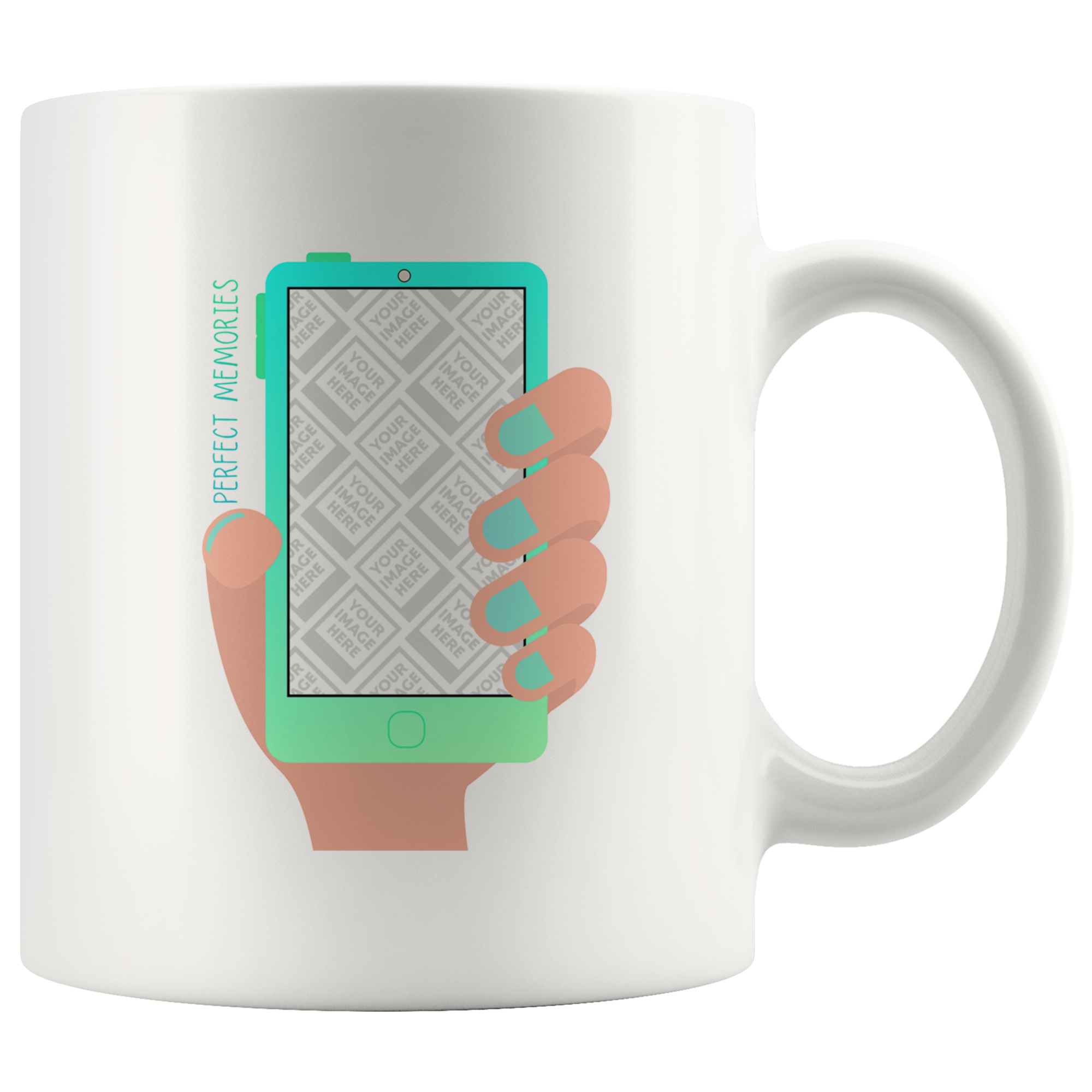 Perfect Memories Travel Vacation Personalized Mug