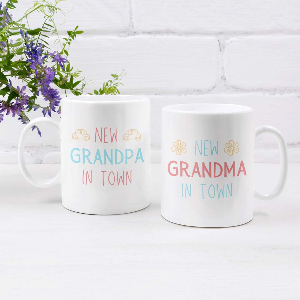 New Grandparents in Town Mug Set Combo