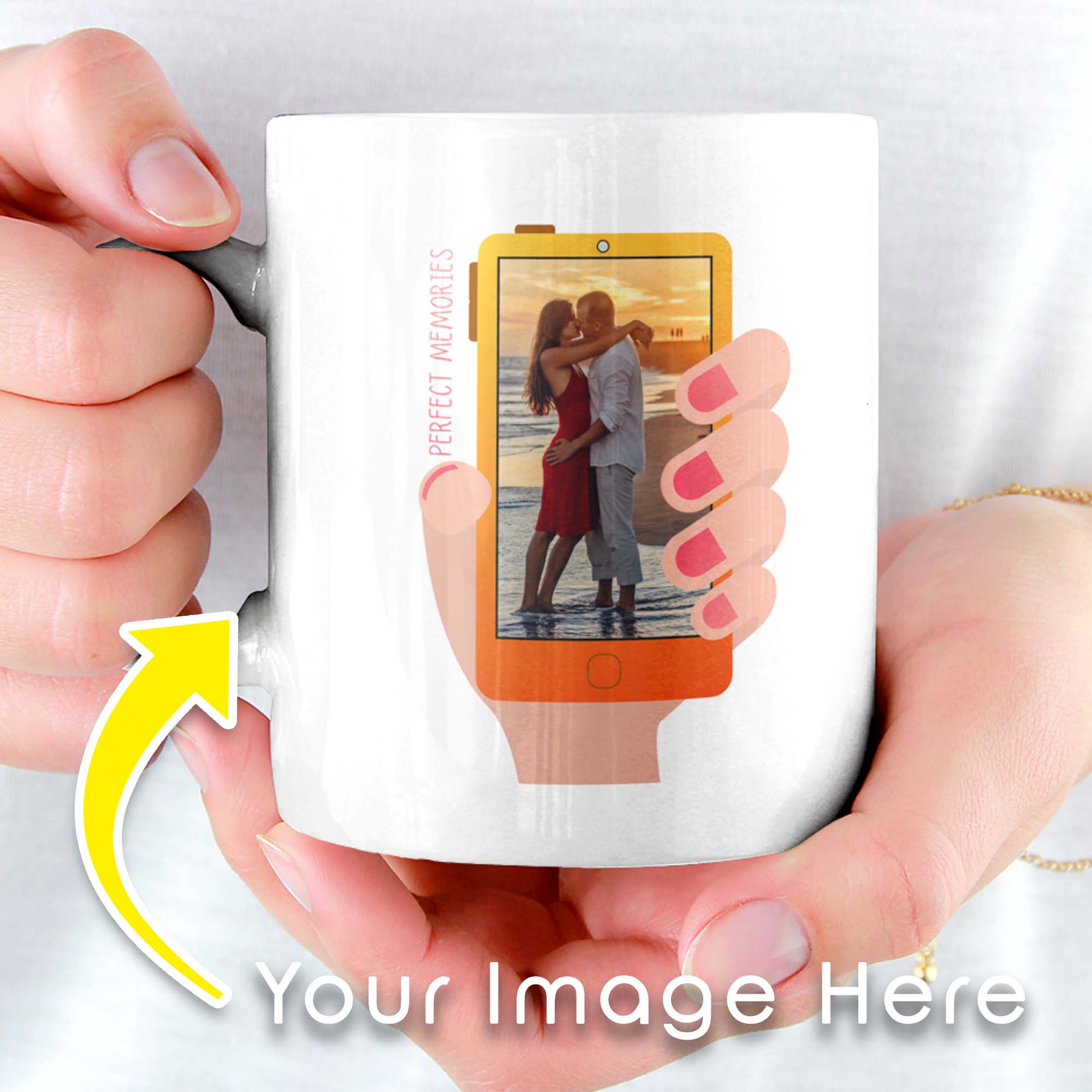 Perfect Memories Travel Vacation Personalized Mug