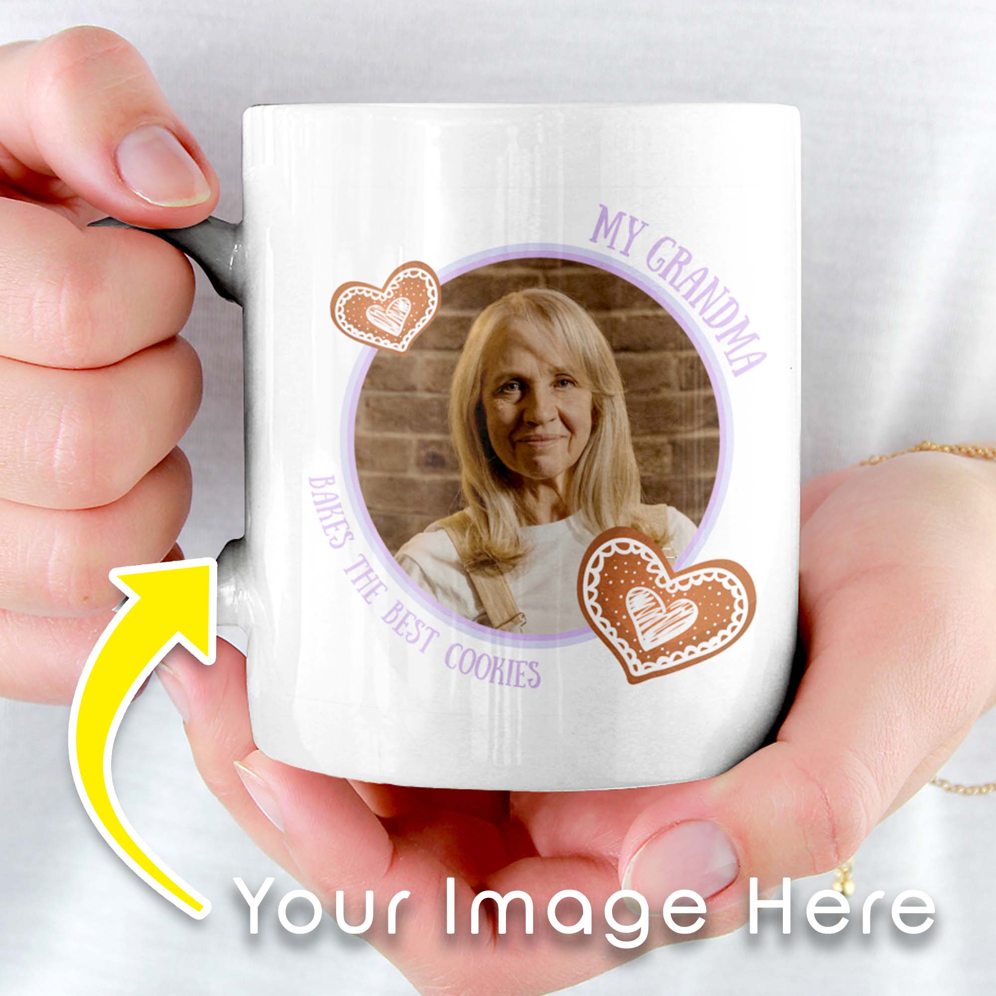 My Grandma Bakes the Best Cookies Personalized Mug