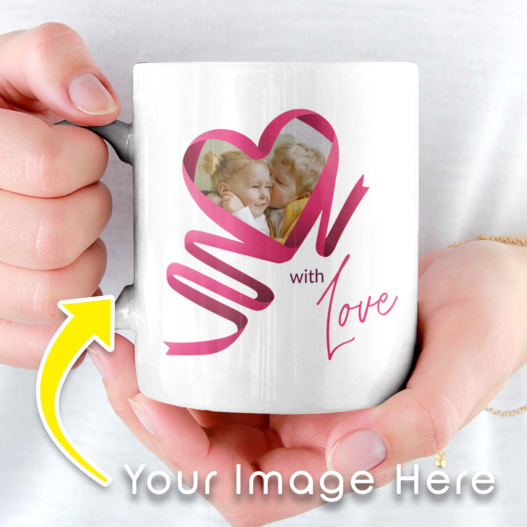 With Love Personalized Mug