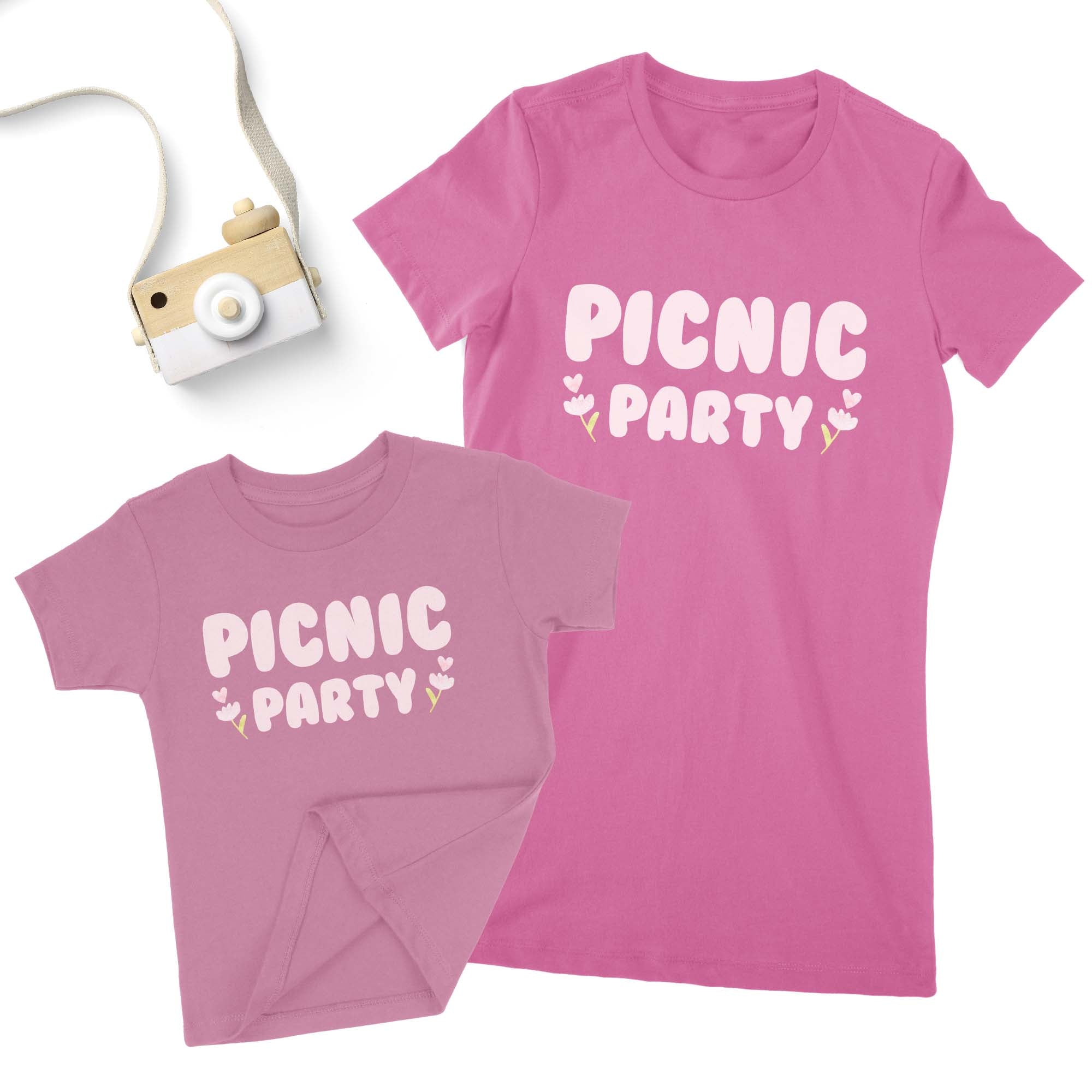 Picnic Party Mom & Me T-Shirt Set
