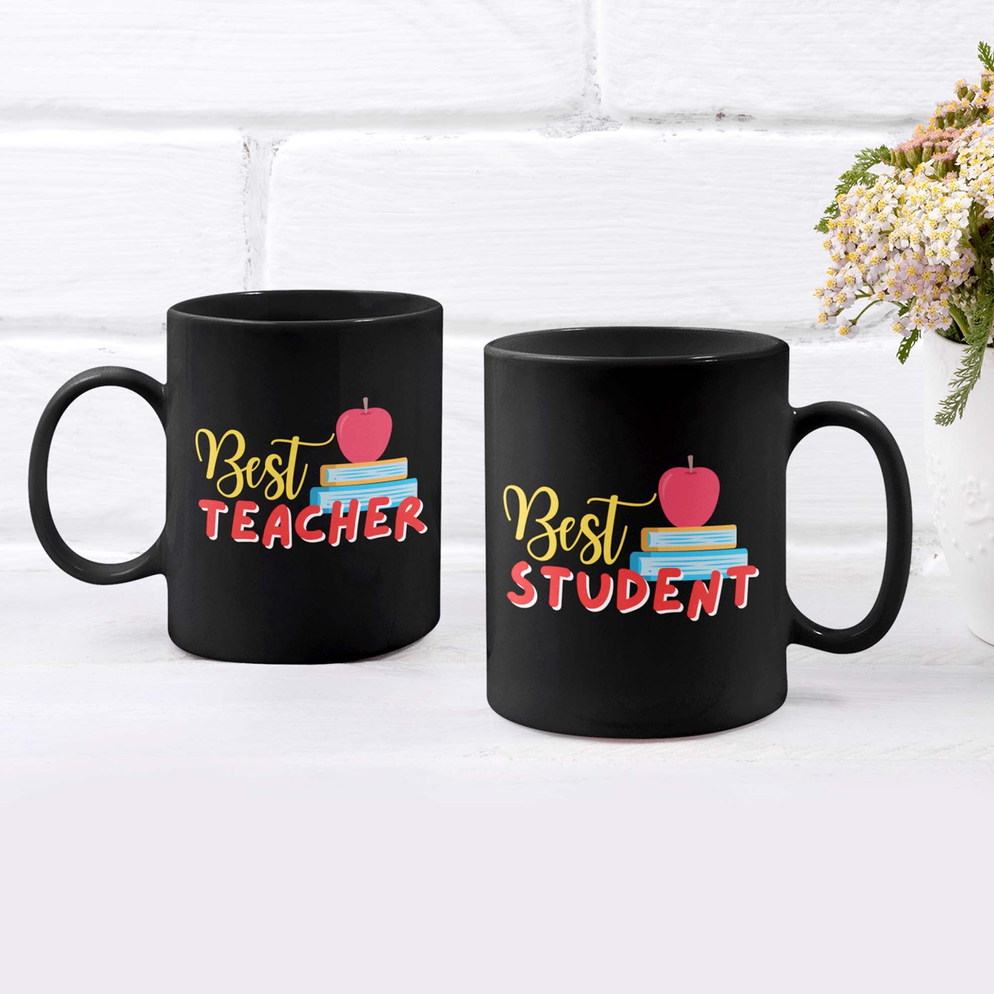 Best Student and Teacher Mug Set