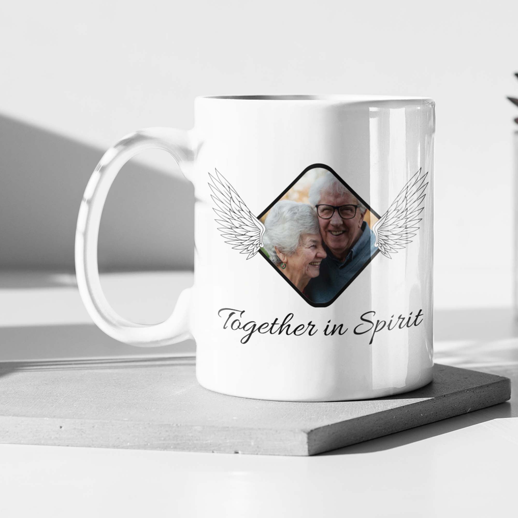 Together In Spirit Memorial Personalized Mug