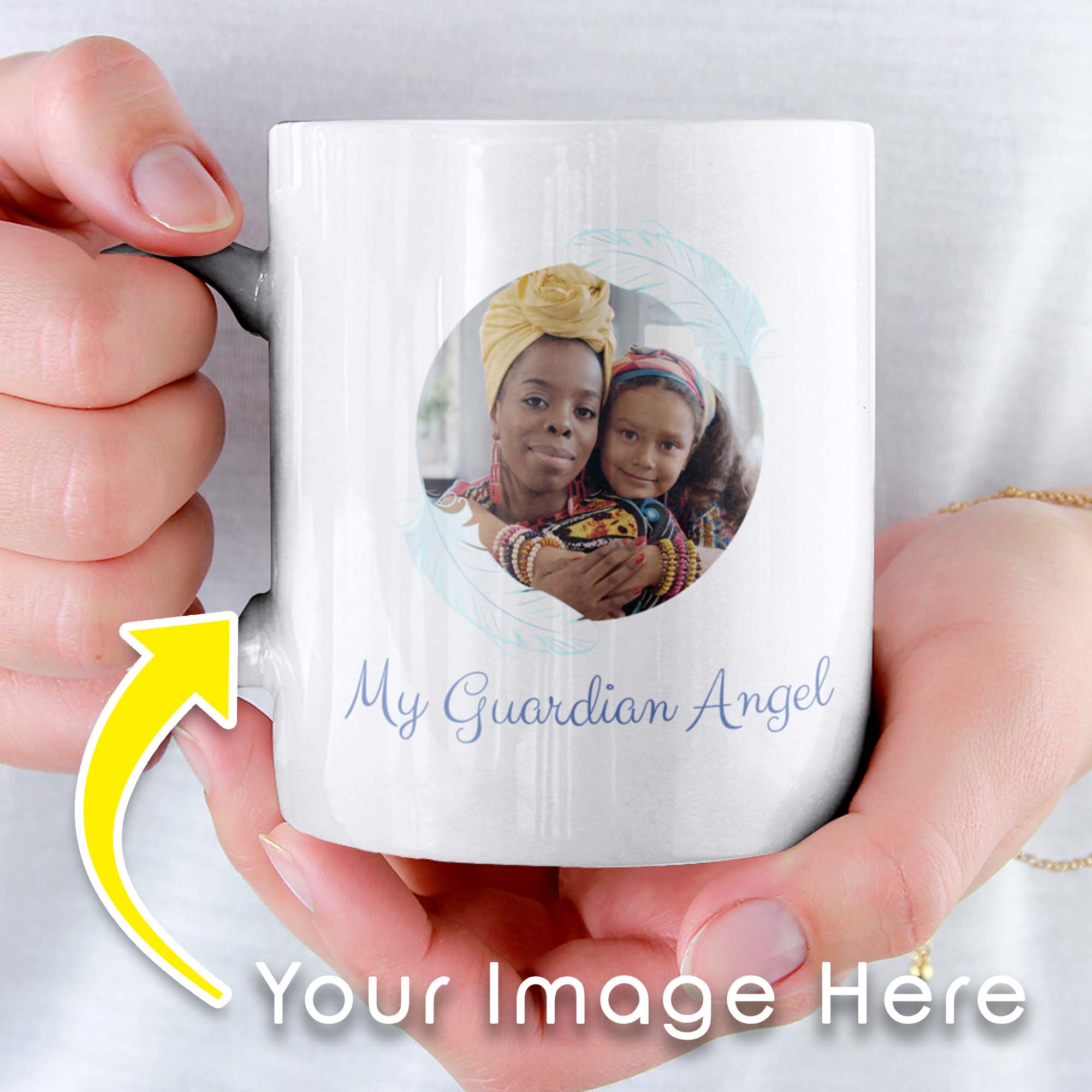 My Guardian Angel Personalized Mug