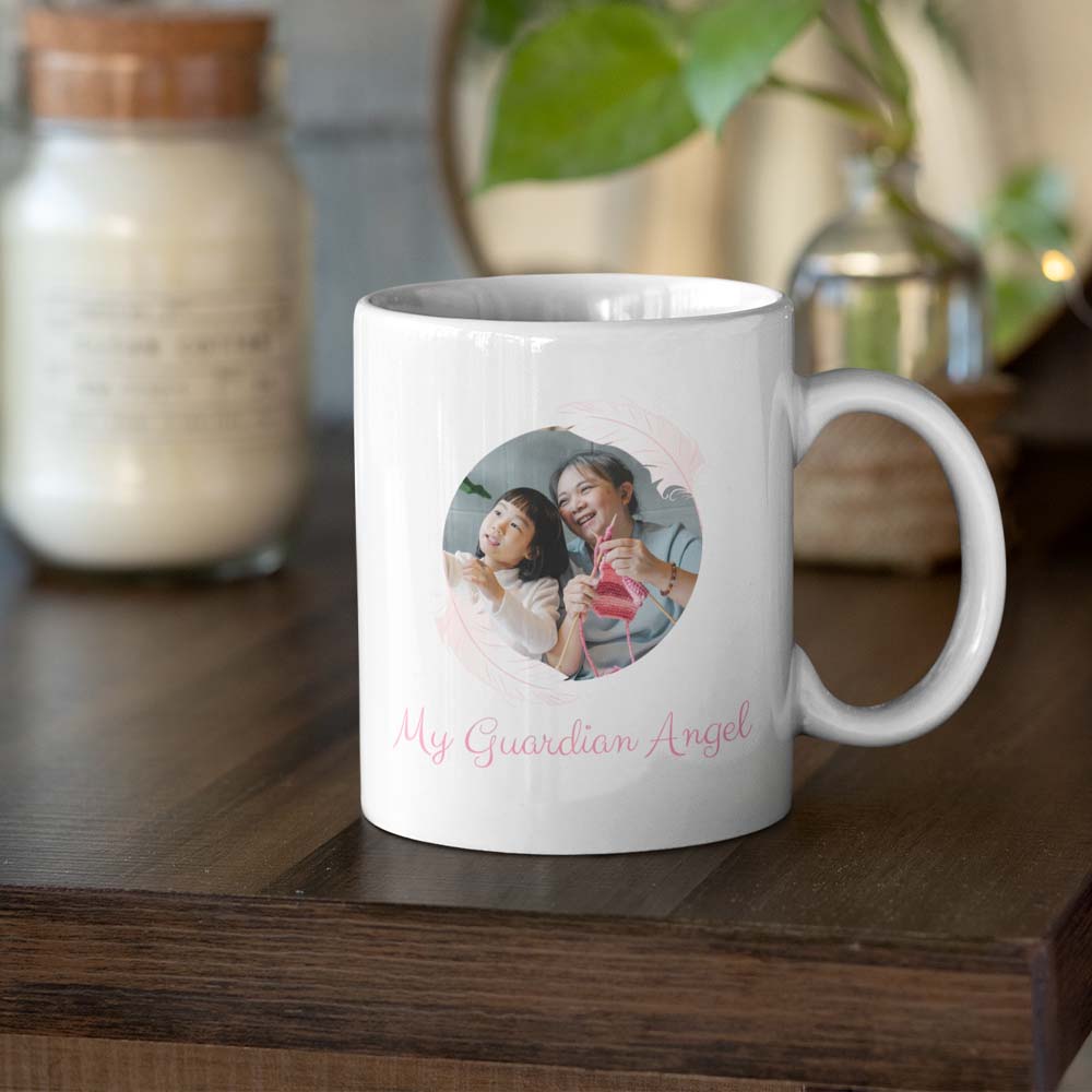 My Guardian Angel Personalized Mug