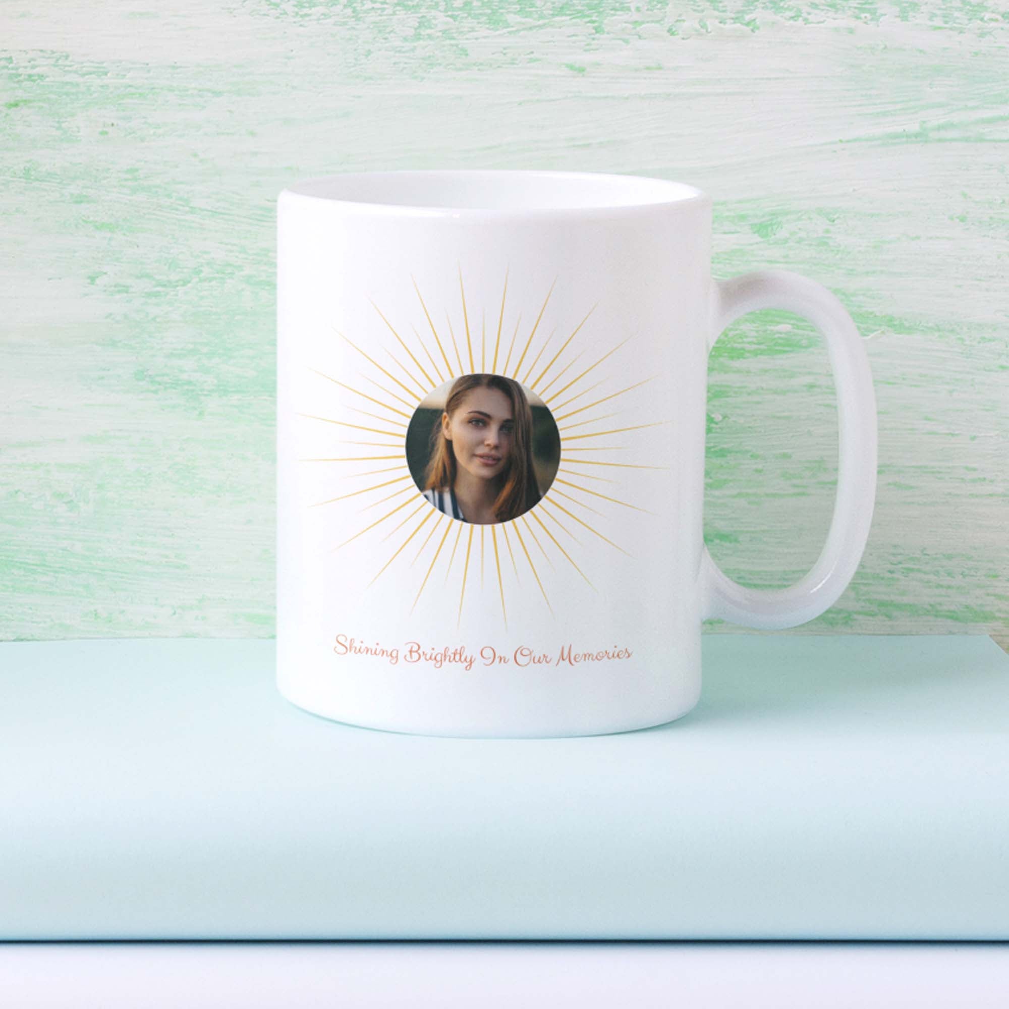 Shining Brightly In Our Memories Personalized Mug