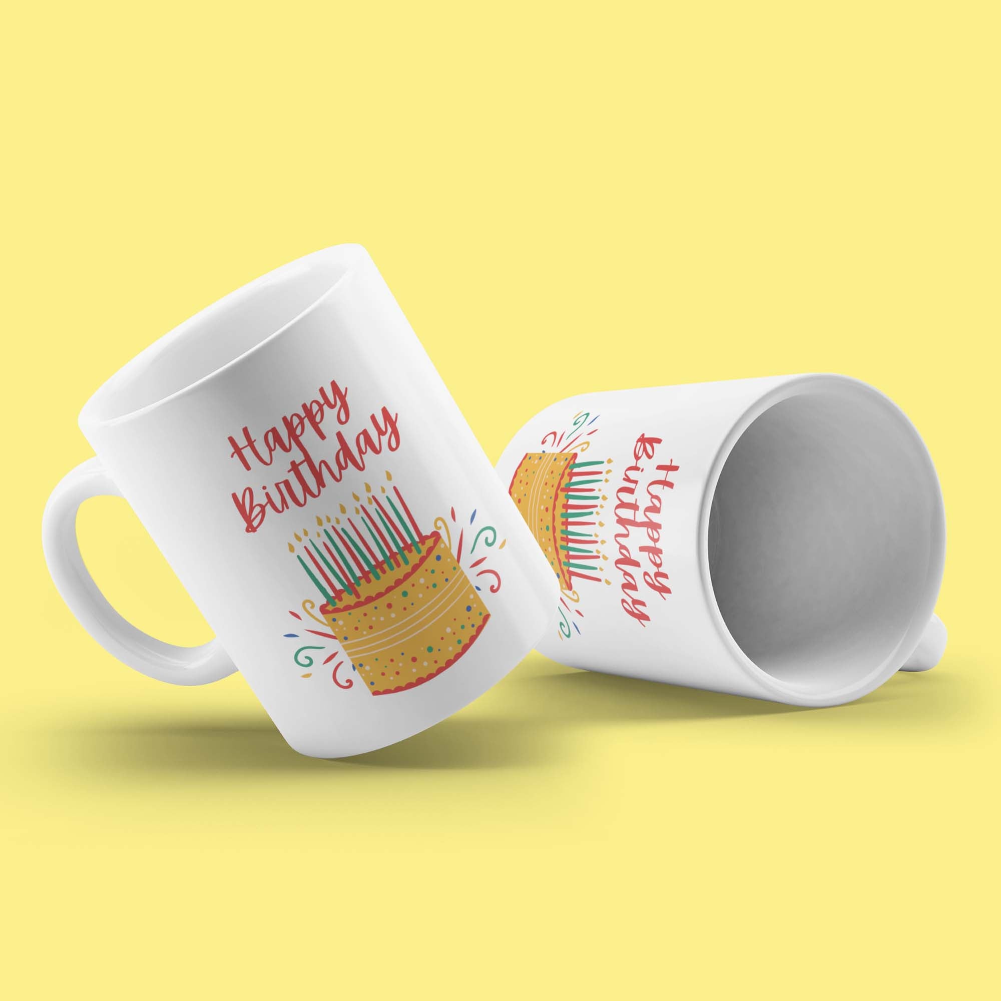 Happy Birthday Birthday Mug Set Combo