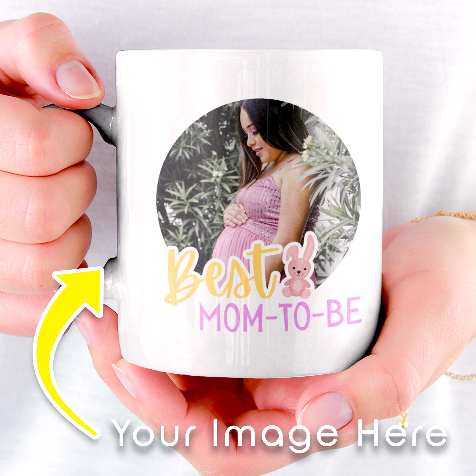 Best Mom-To-Be Bunny Personalized Mug