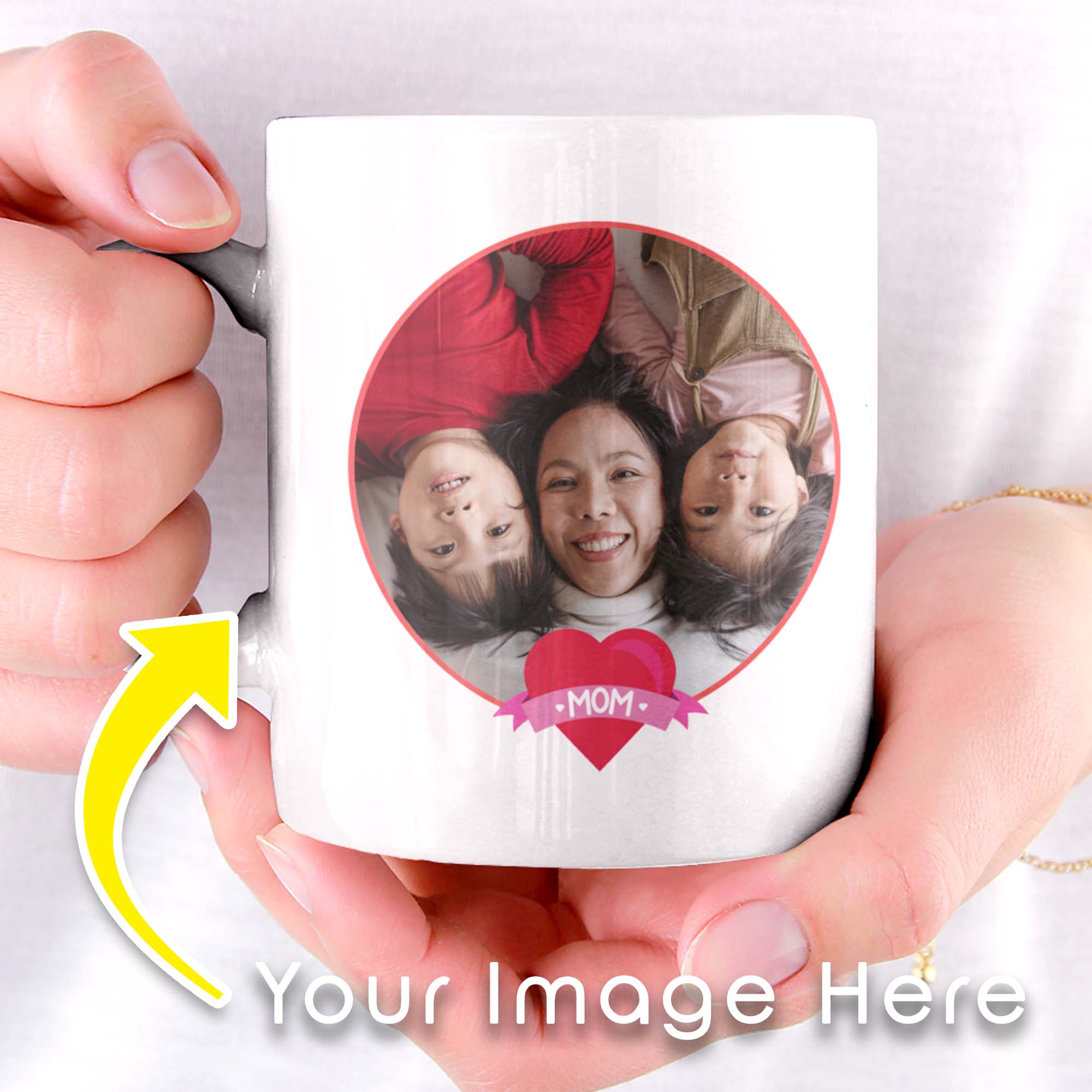 Love Mom Mother's Day Personalized Mug
