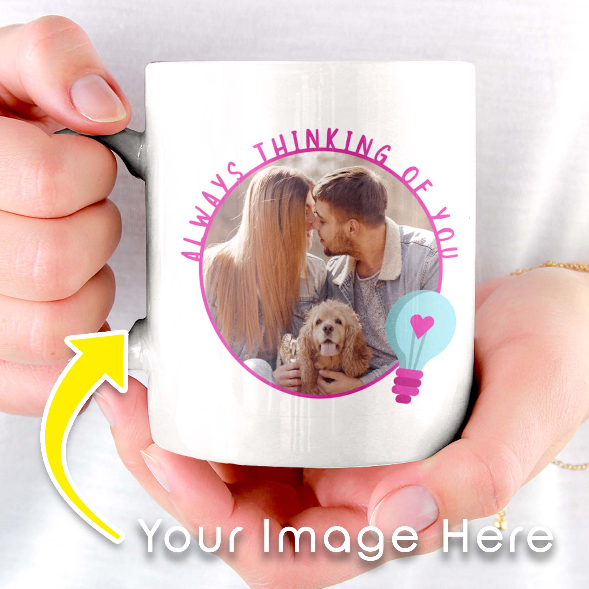 Always Thinking Of You Cute Personalized Mug