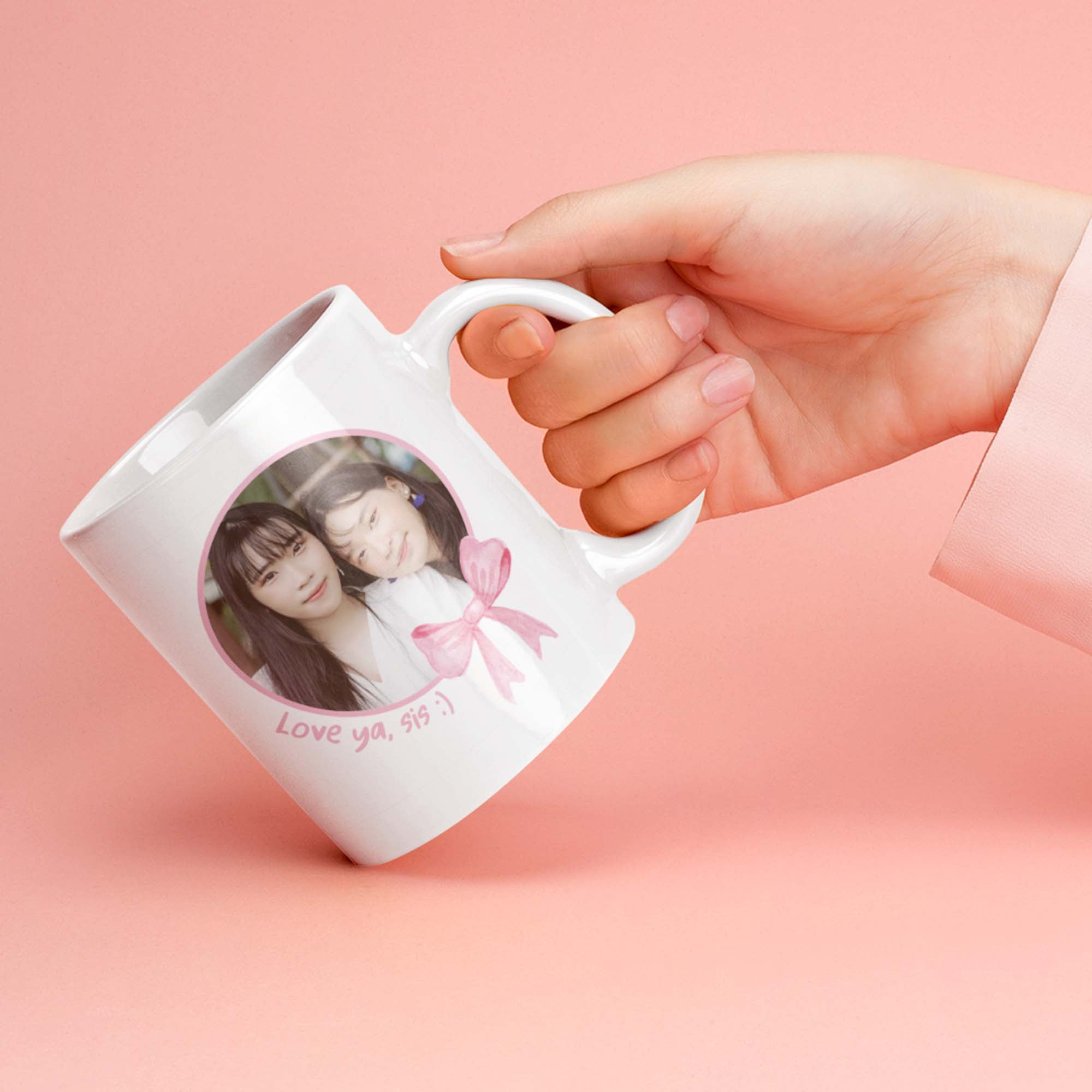 Love Ya Sis :) Personalized Mug for Sisters