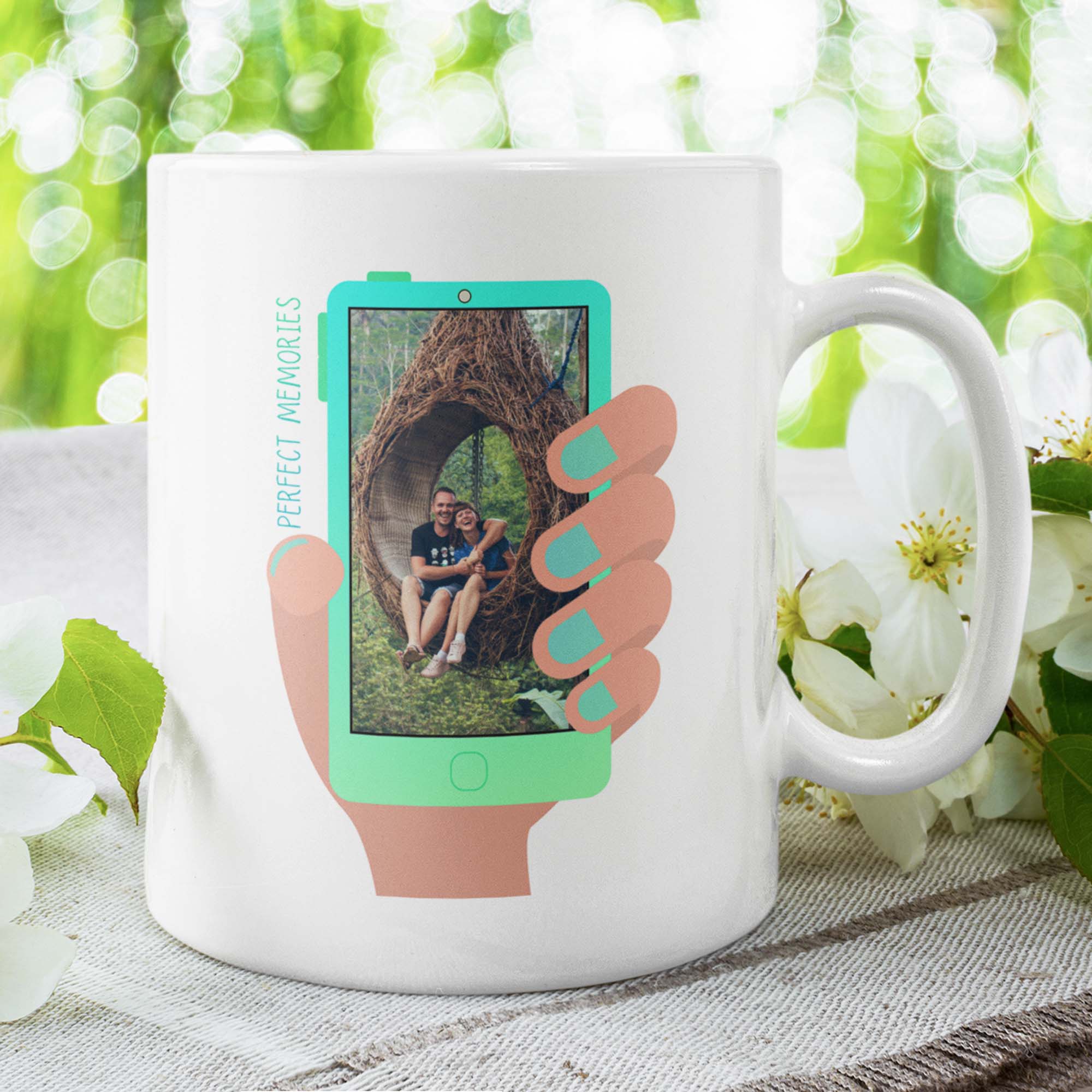 Perfect Memories Travel Vacation Personalized Mug