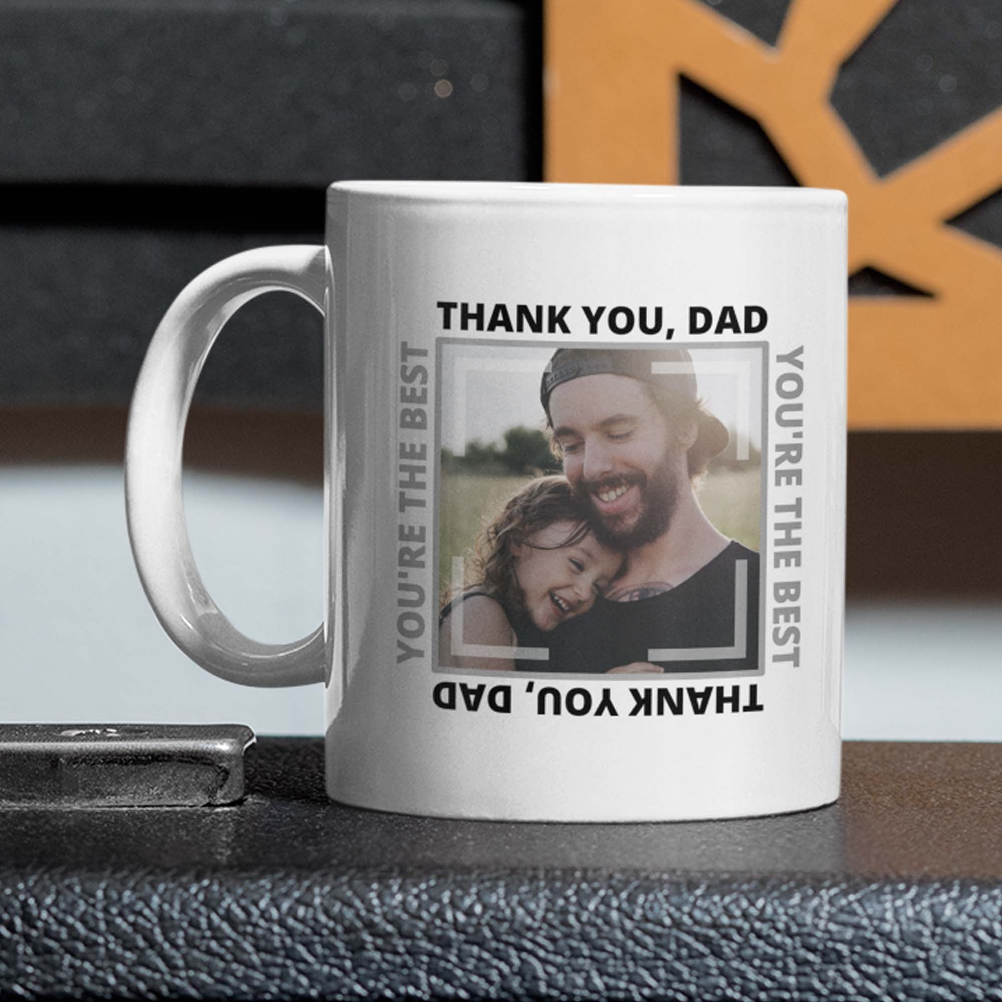 Thank You, Dad You're the Best Personalized Mug