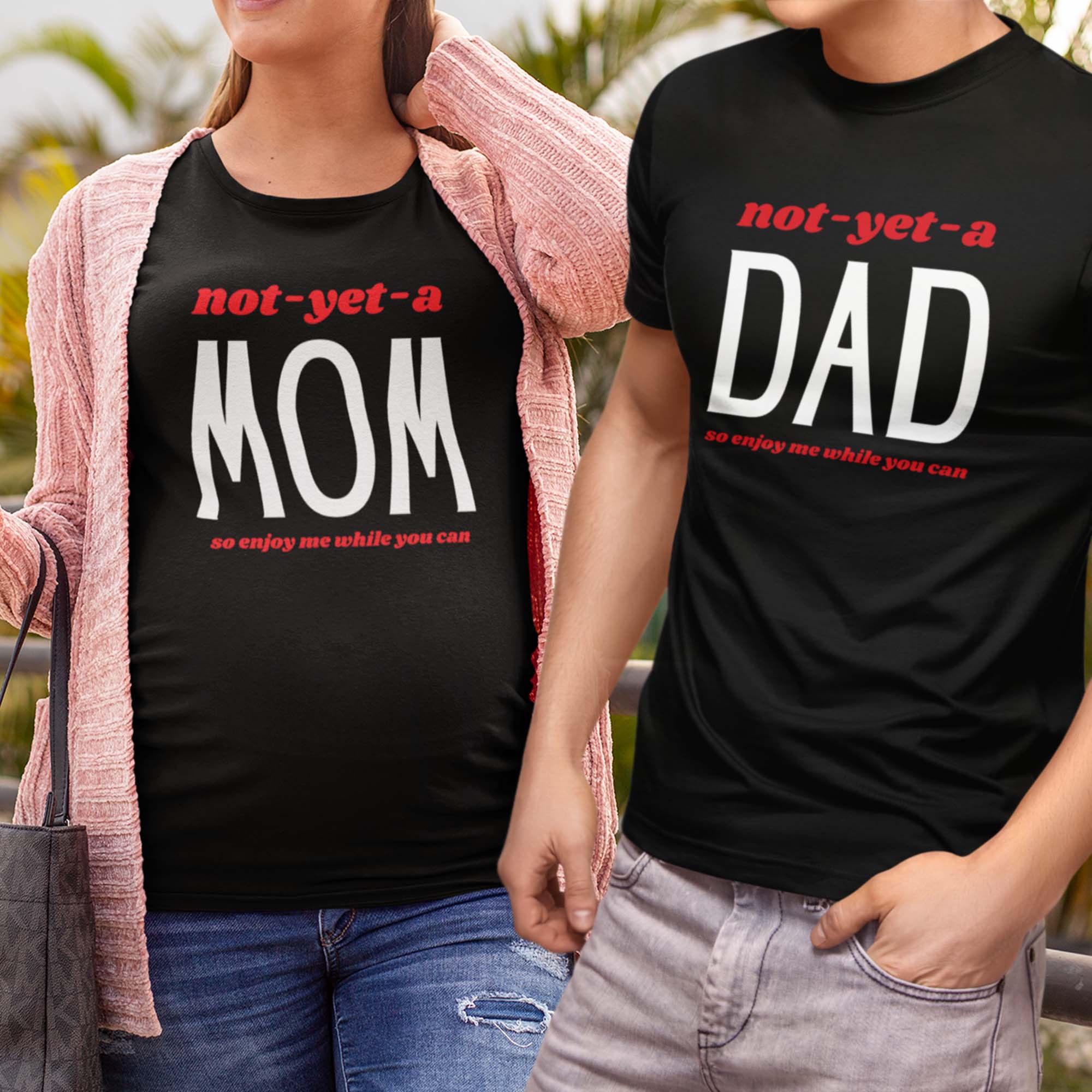 Enjoy Me While You Can Funny T-Shirt Set