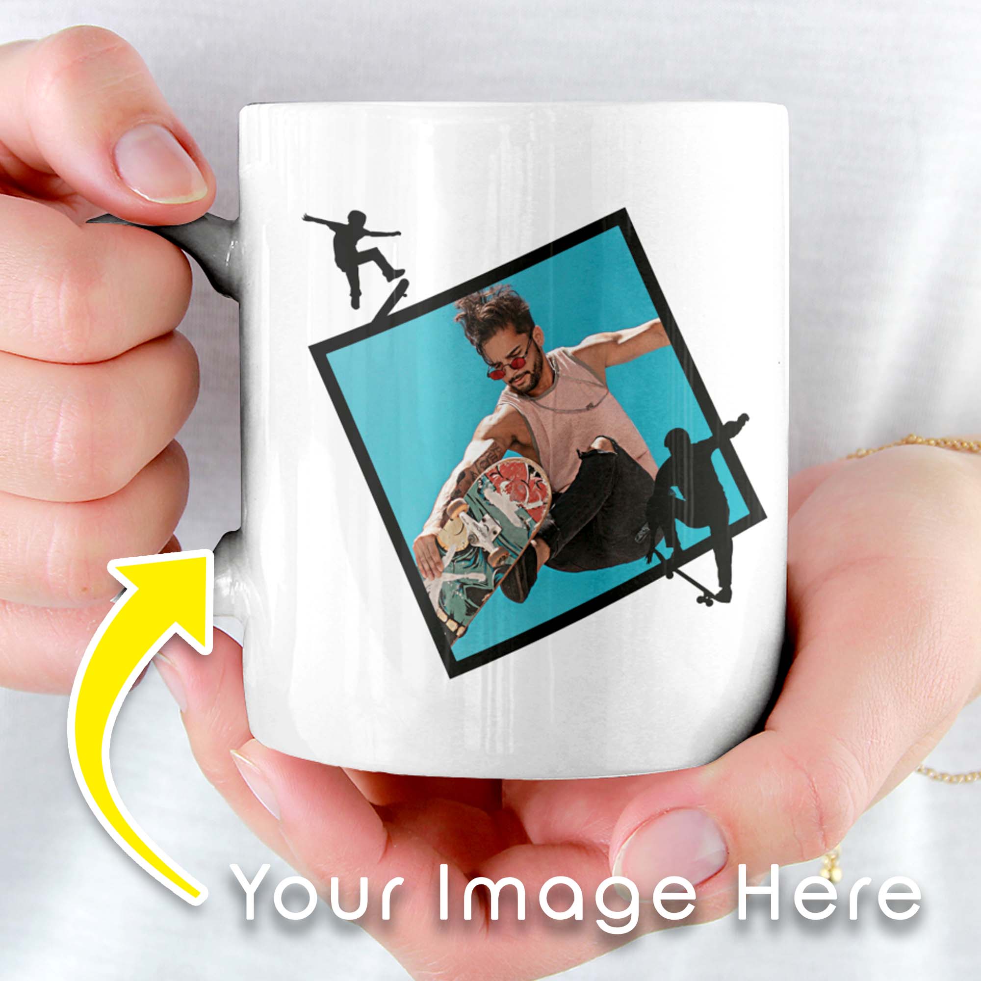 Skateboard Pro Personalized Mug