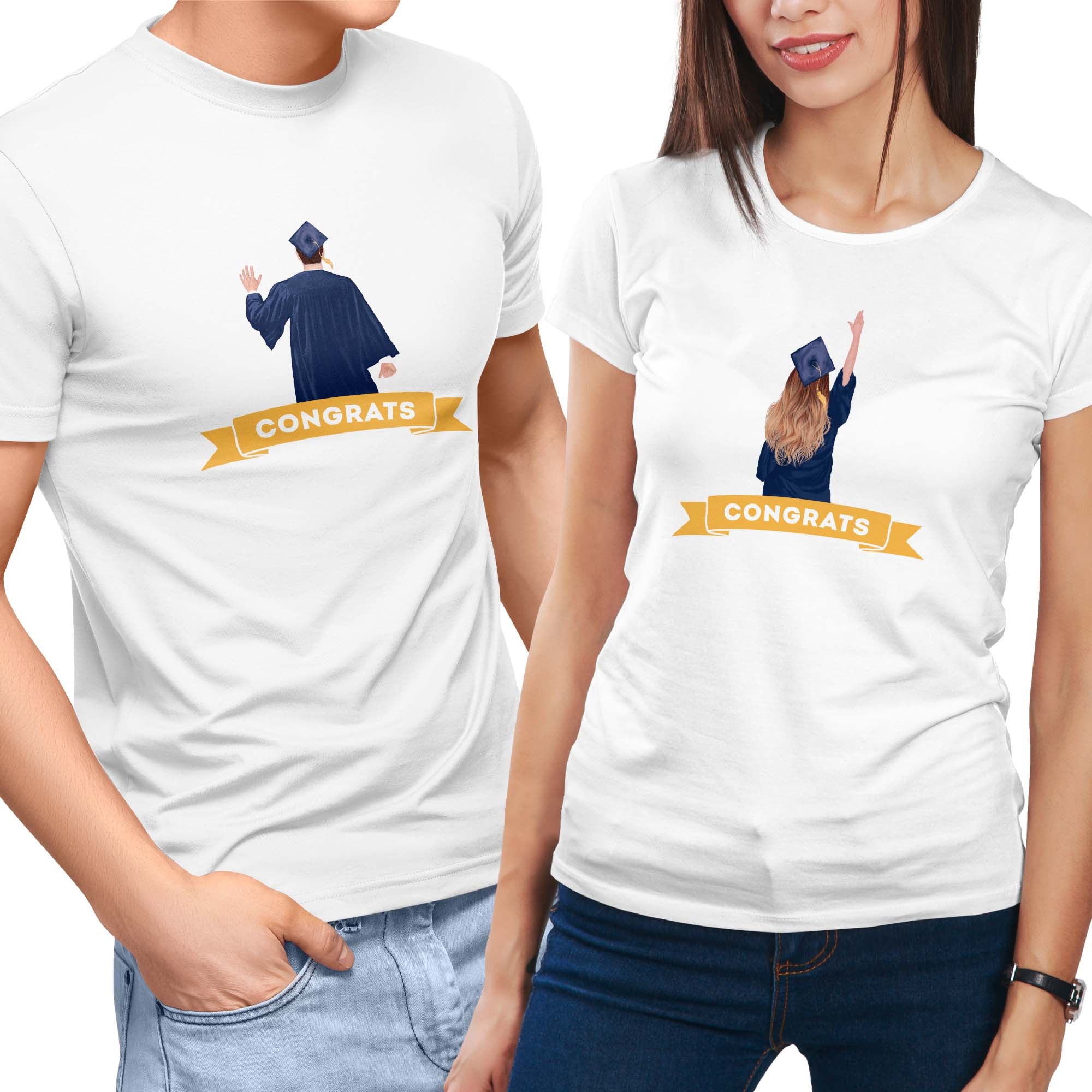 Congrats Graduate T-Shirt Set