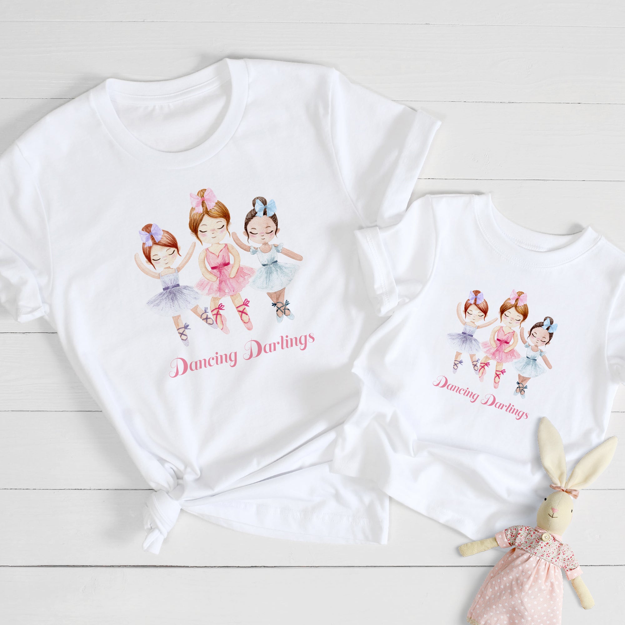 Dancing Darlings Ballerina Mom & Me Shirt Set