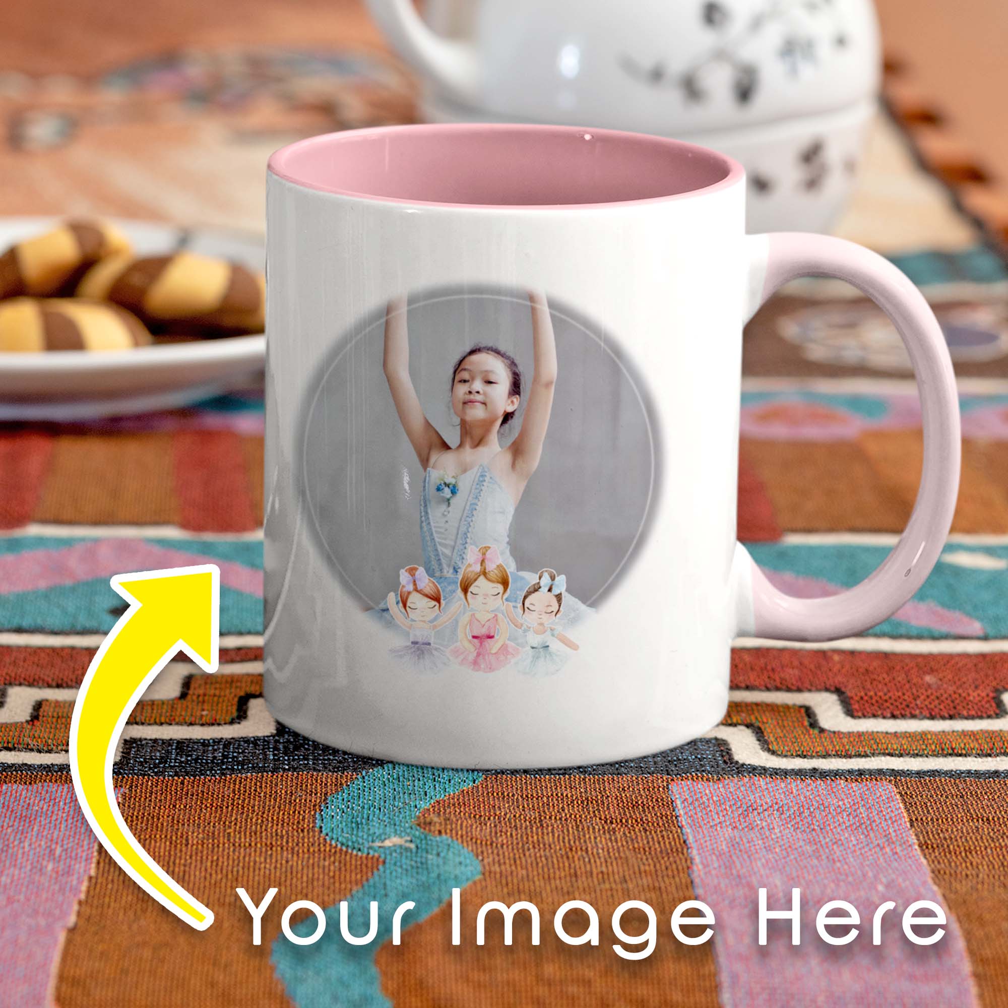Ballerina Party Personalized Mug