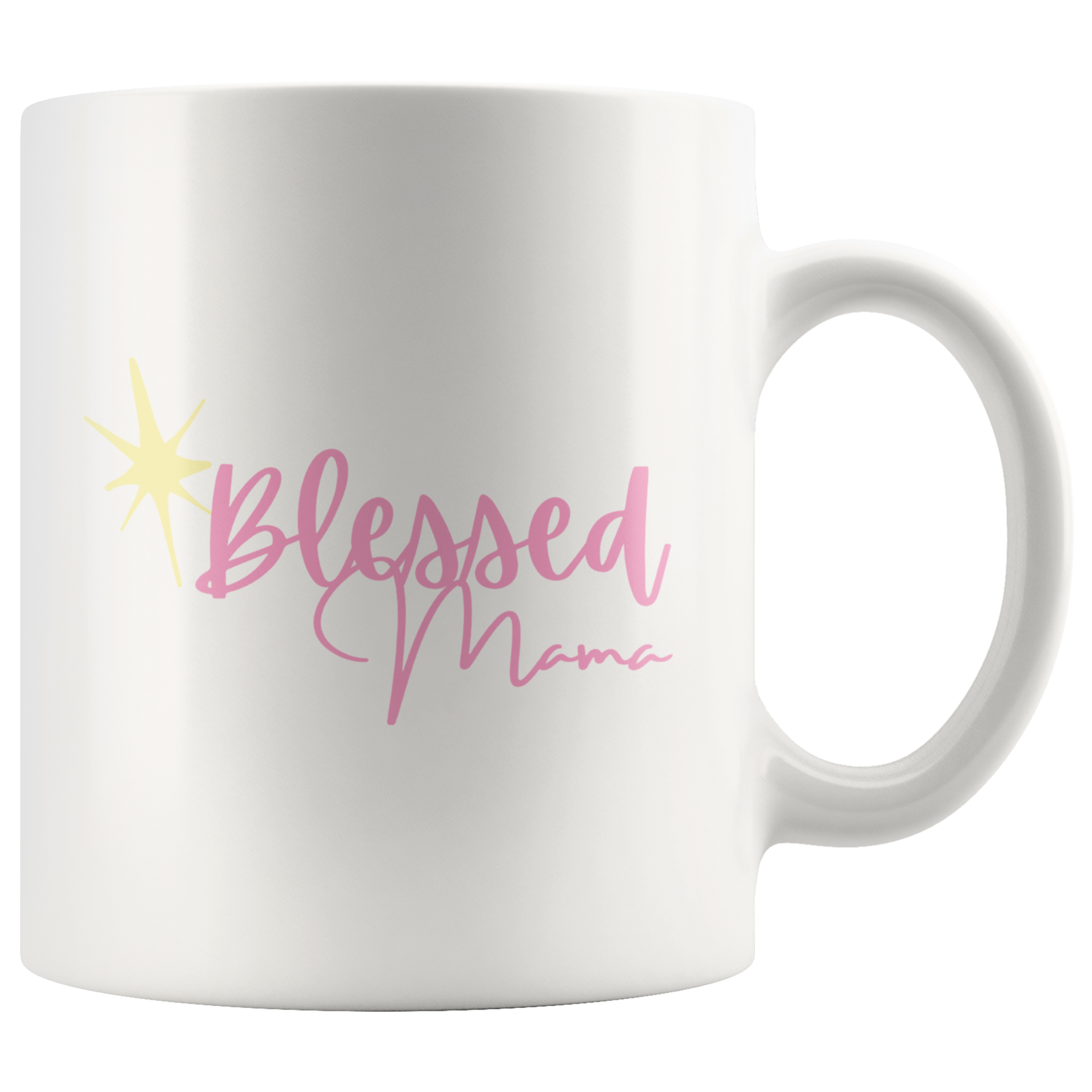 Mama's Blessing and Blessed Mama Cute Mug Combo
