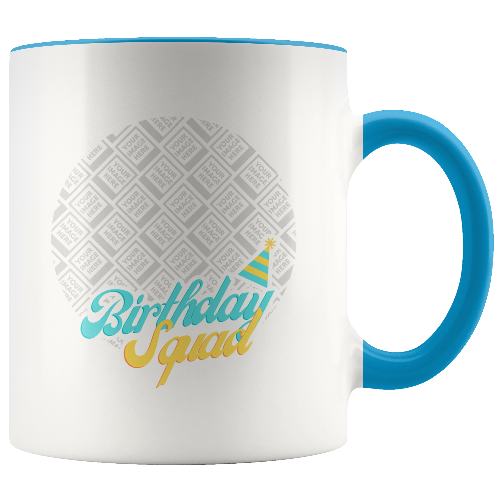 Birthday Squad Celebration Team Personalized Mug