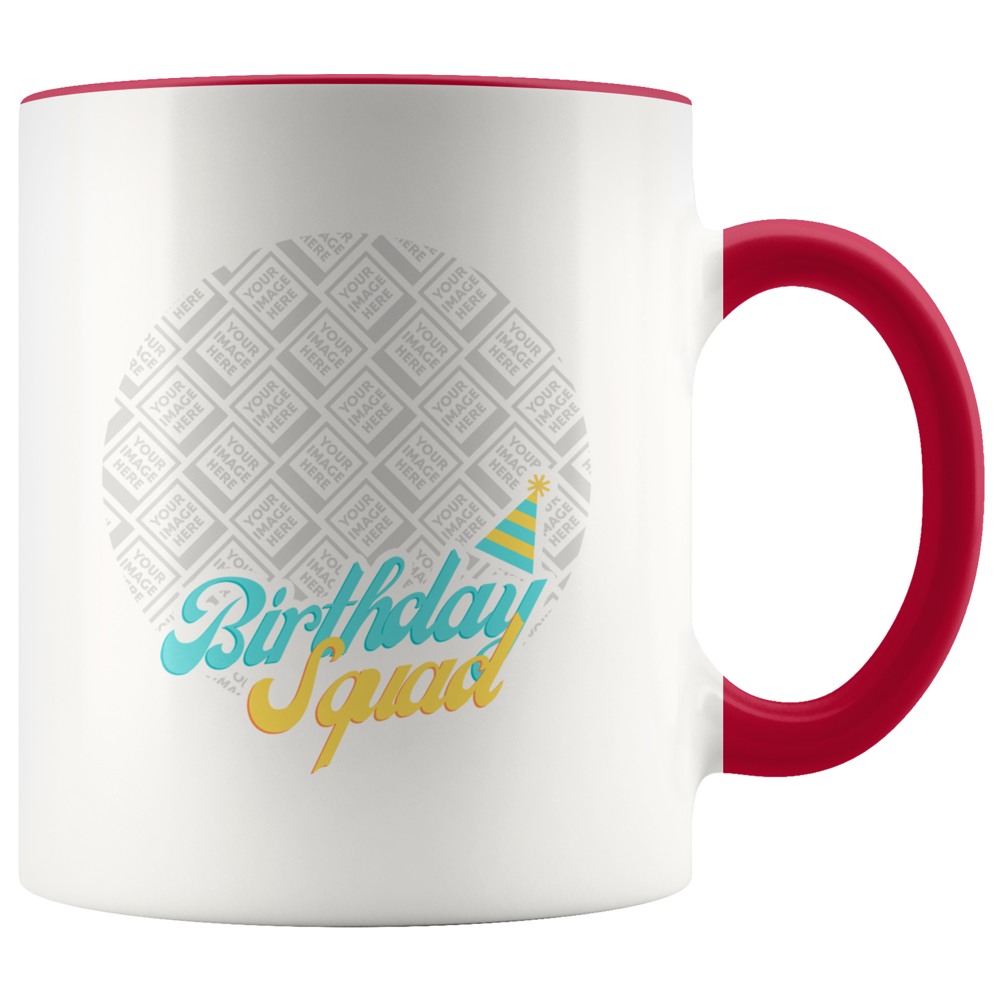 Birthday Squad Celebration Team Personalized Mug