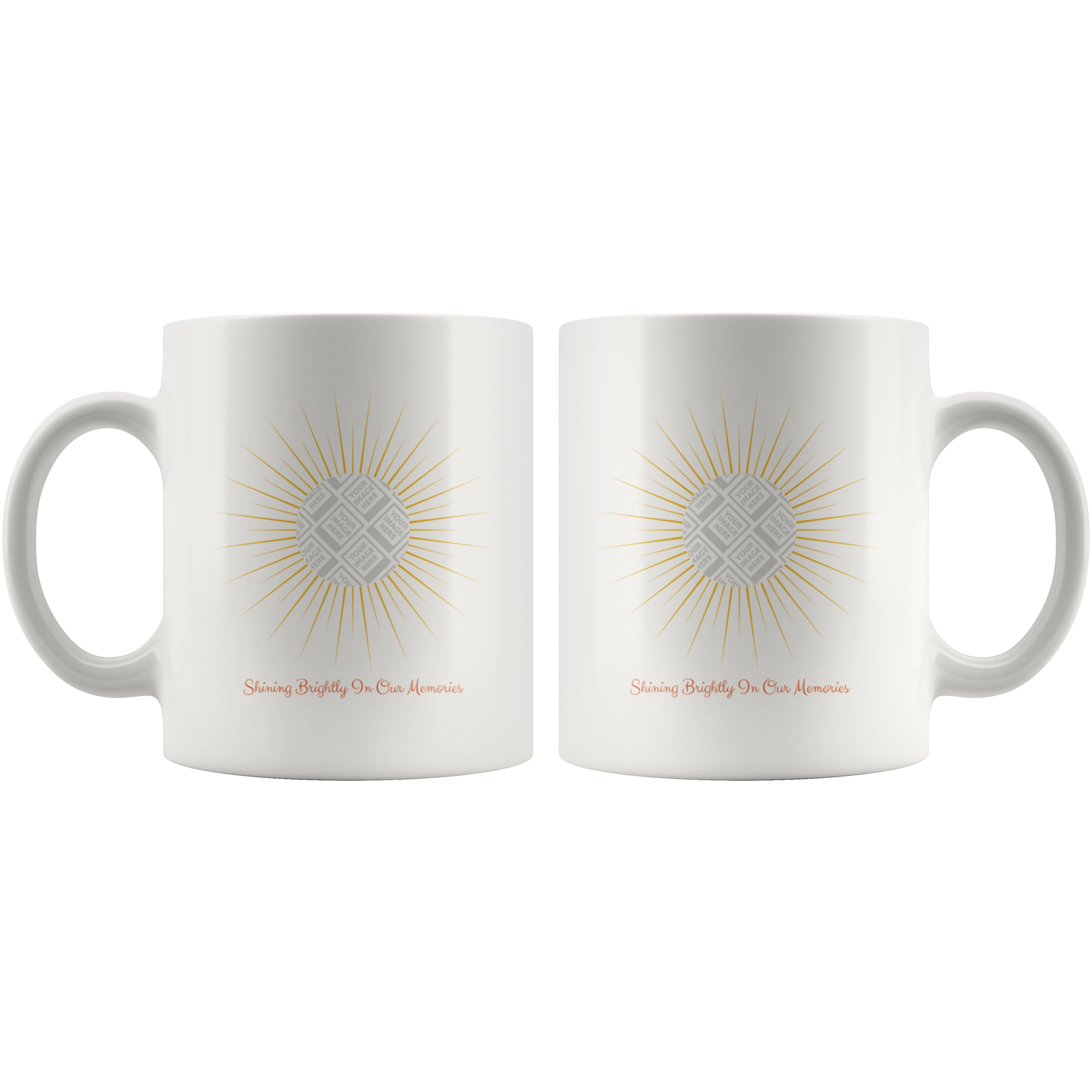 Shining Brightly In Our Memories Personalized Mug