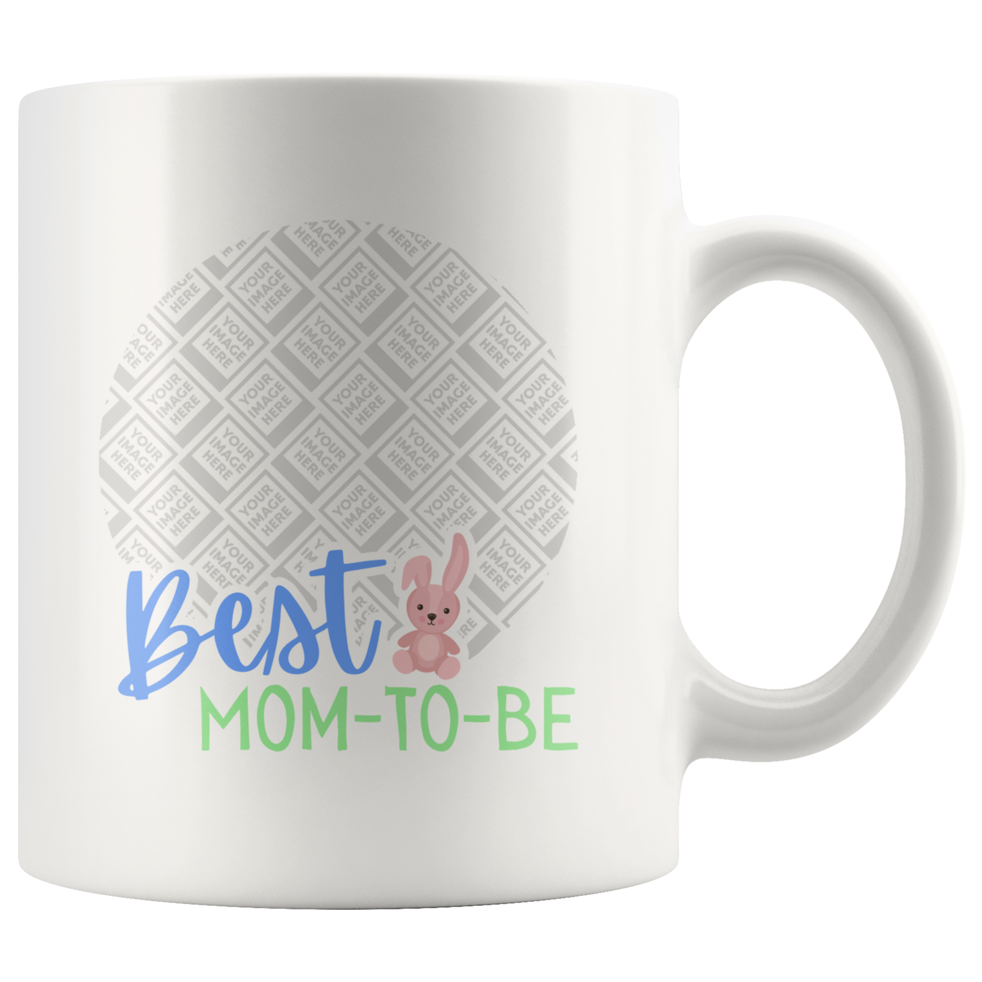 Best Mom-To-Be Bunny Personalized Mug