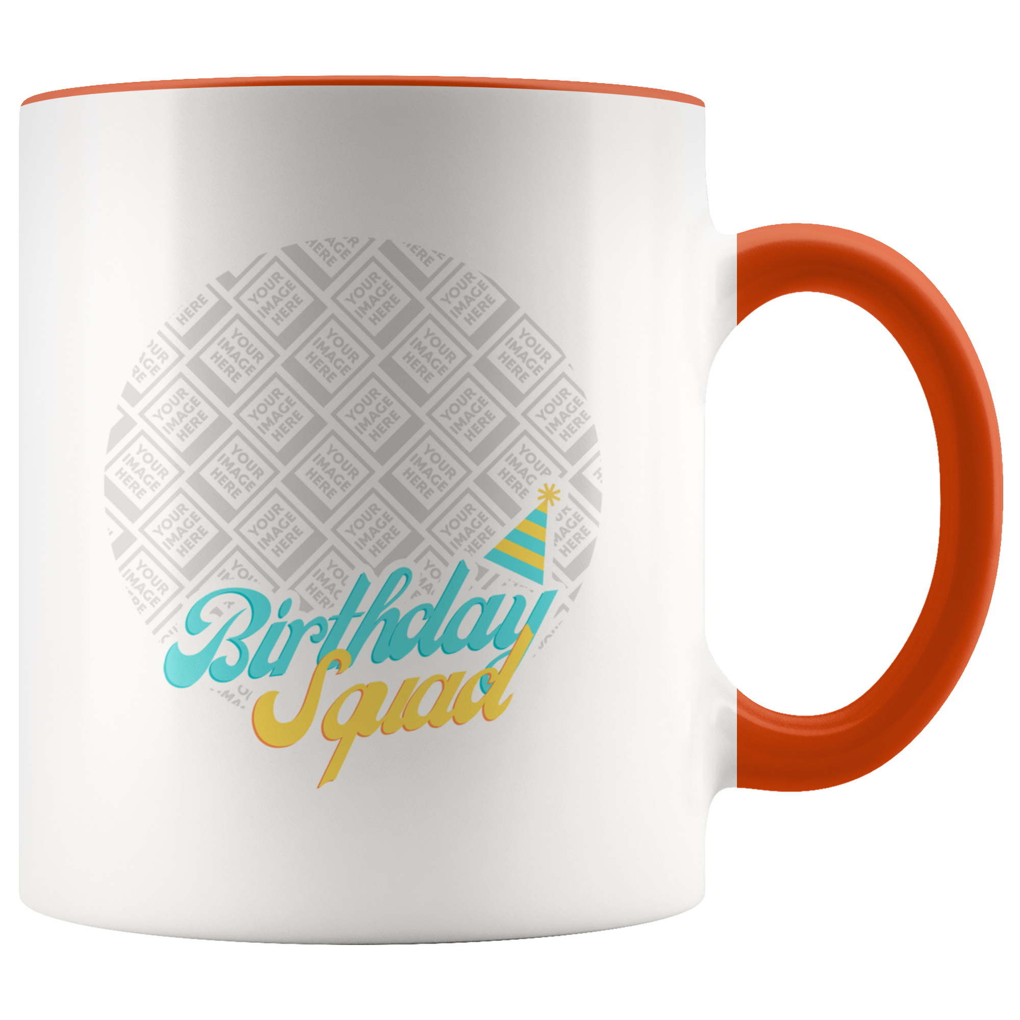 Birthday Squad Celebration Team Personalized Mug