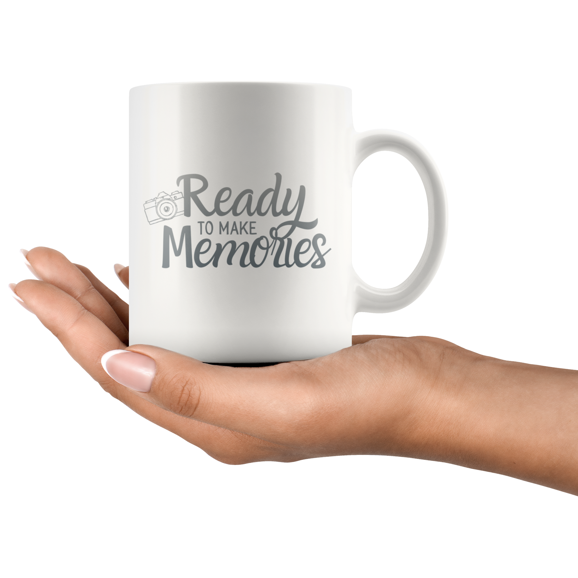 Ready to Make Memories Camera Matching Mug Set