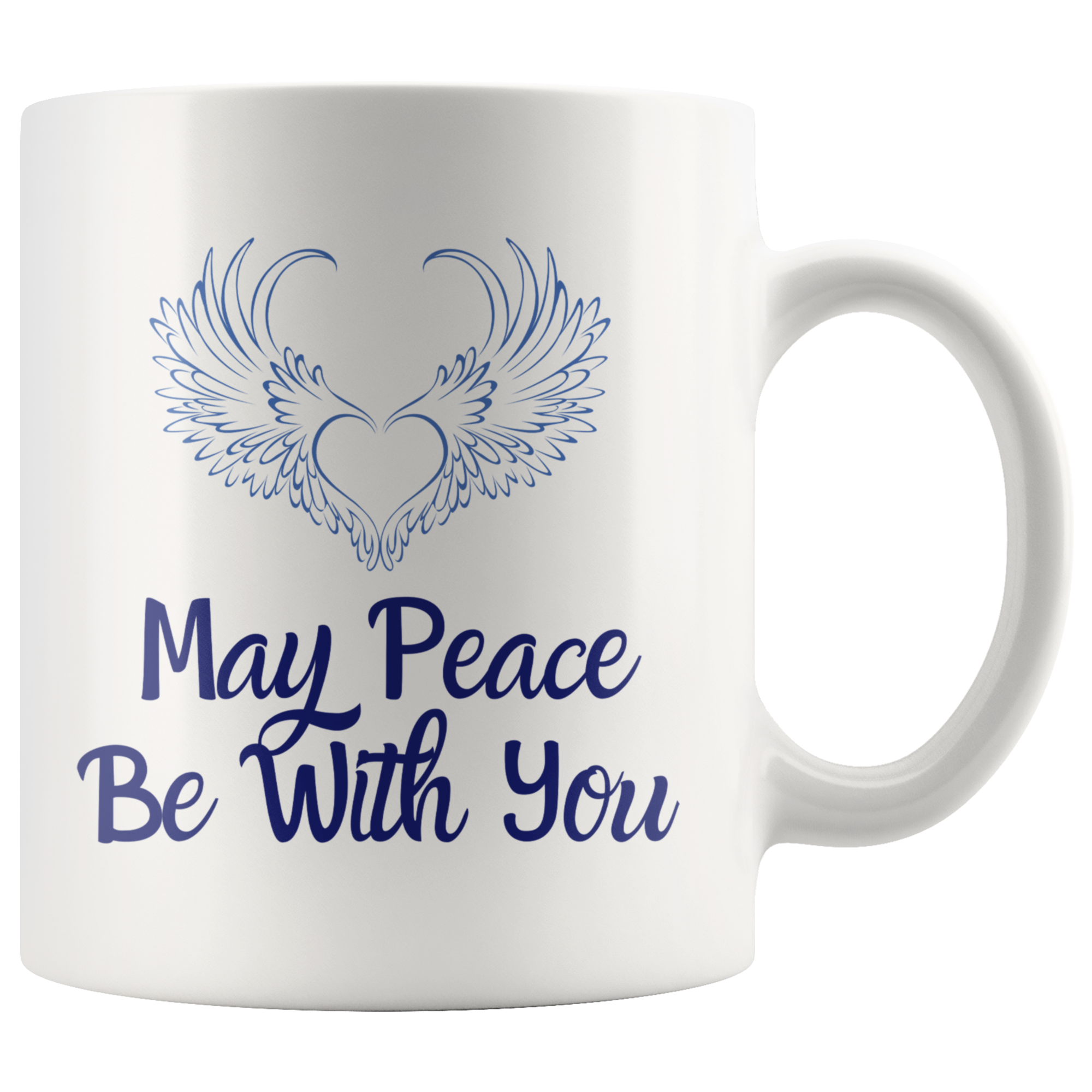 May Peace Be With You Wings Mug Set