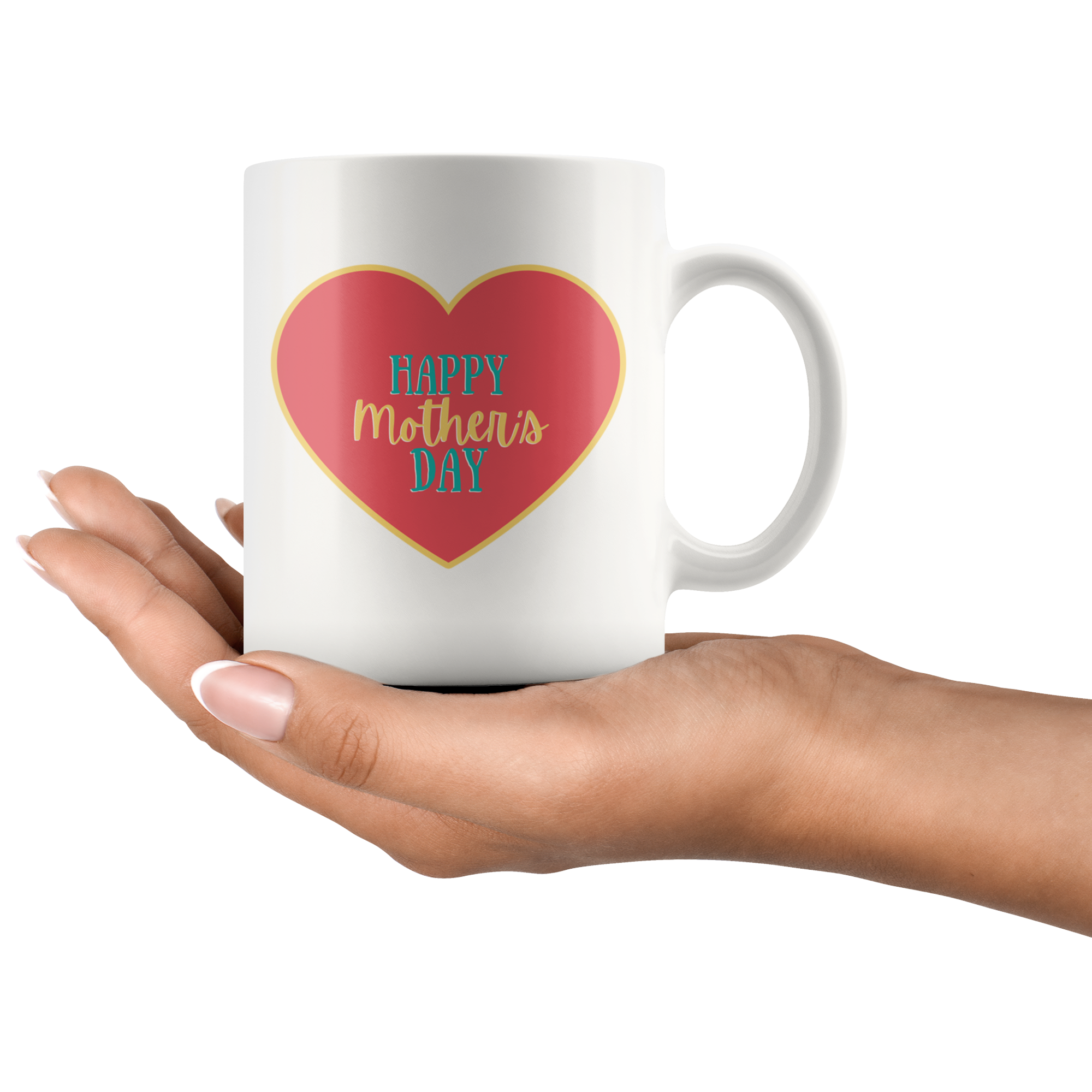 Love You Happy Mother's Day Mommy & Me Mug Set