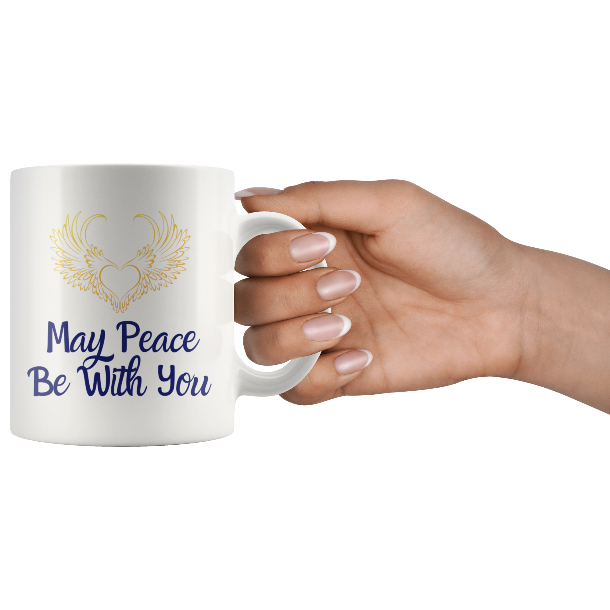 May Peace Be With You Wings Mug Set