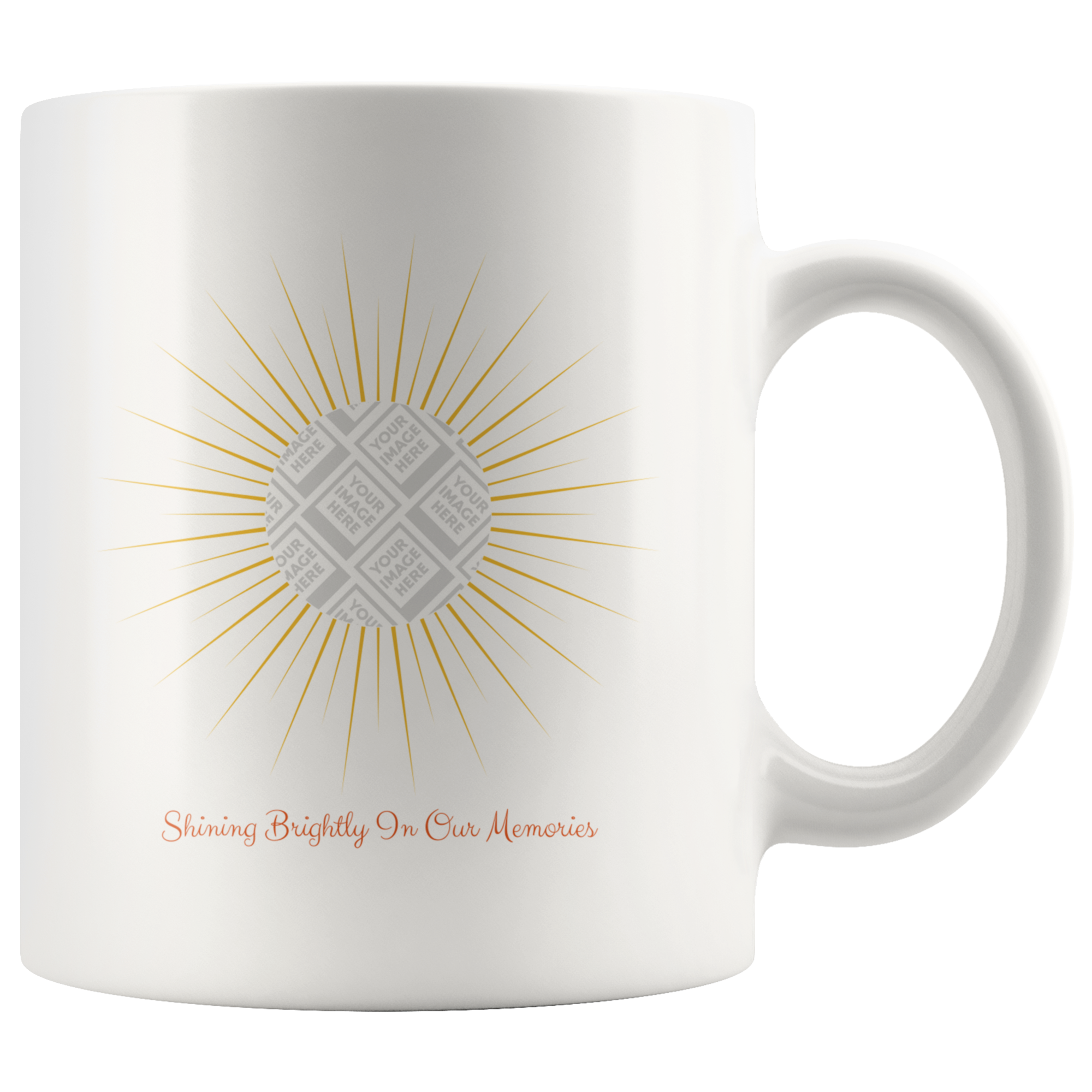Shining Brightly In Our Memories Personalized Mug