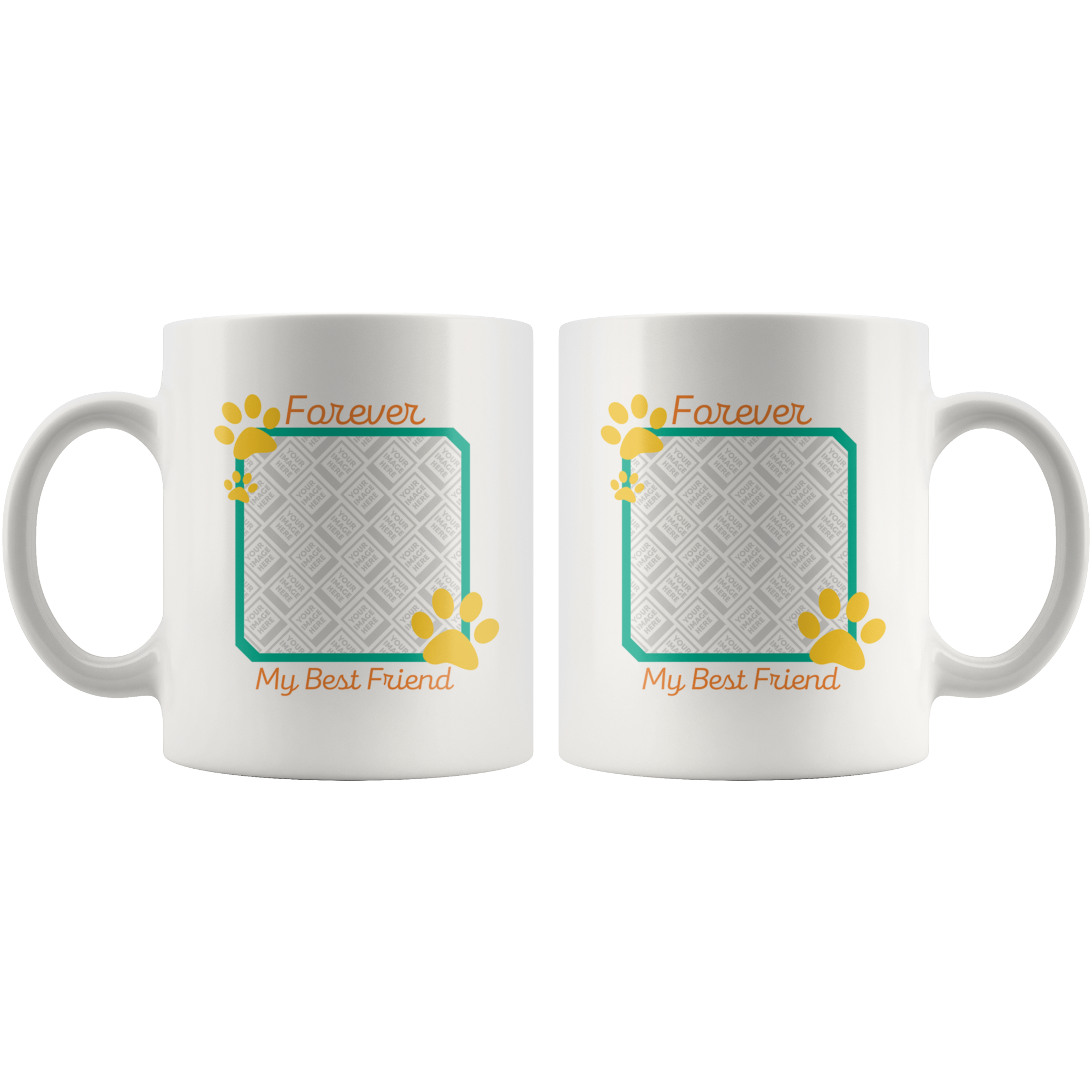 Forever Best Friend Pet Memory Personalized Mug